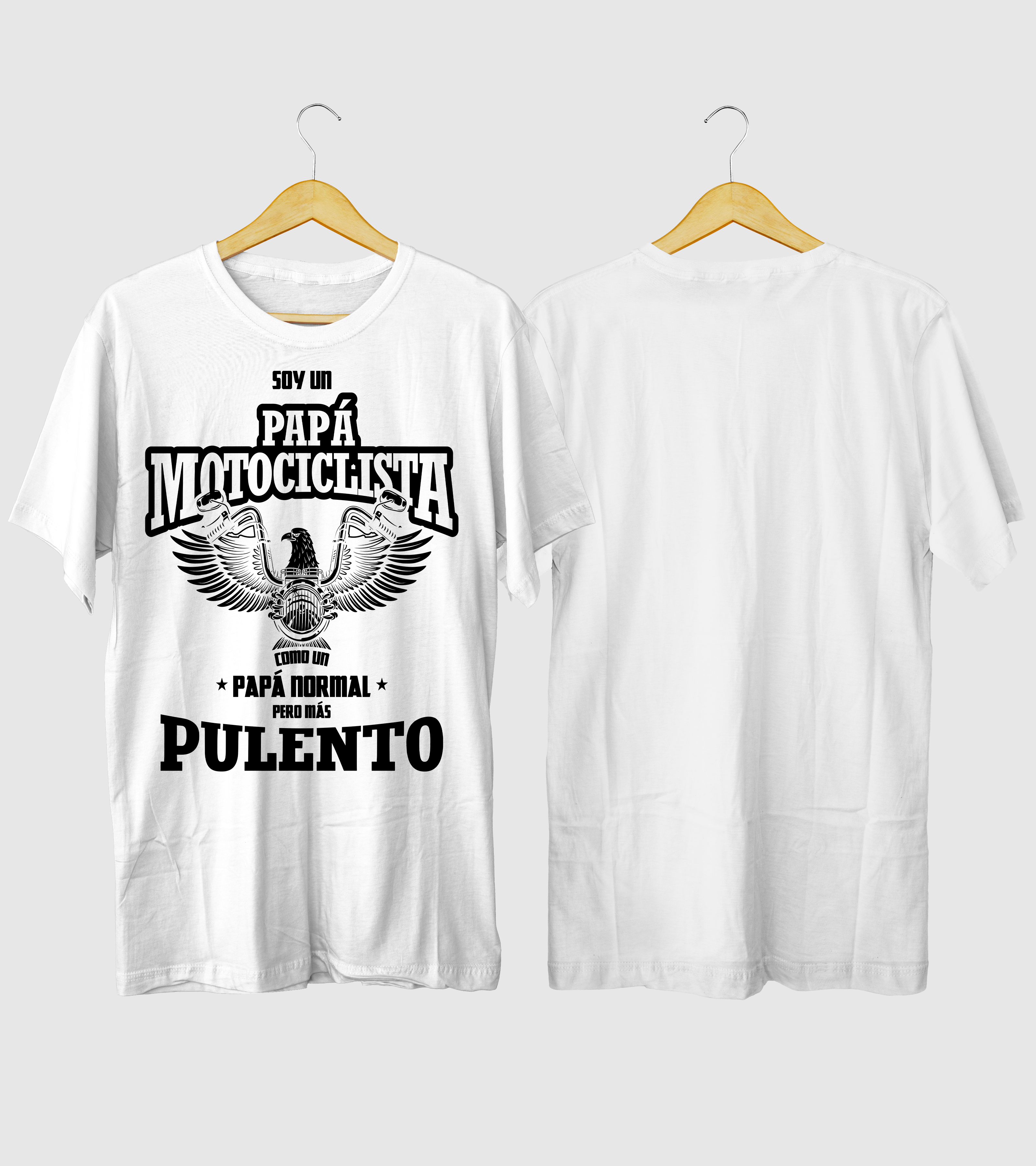 Polera Soy Un Papá Motociclista - Dia Del Padre