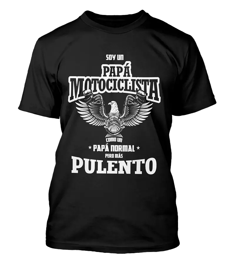Polera Soy Un Papá Motociclista - Dia Del Padre