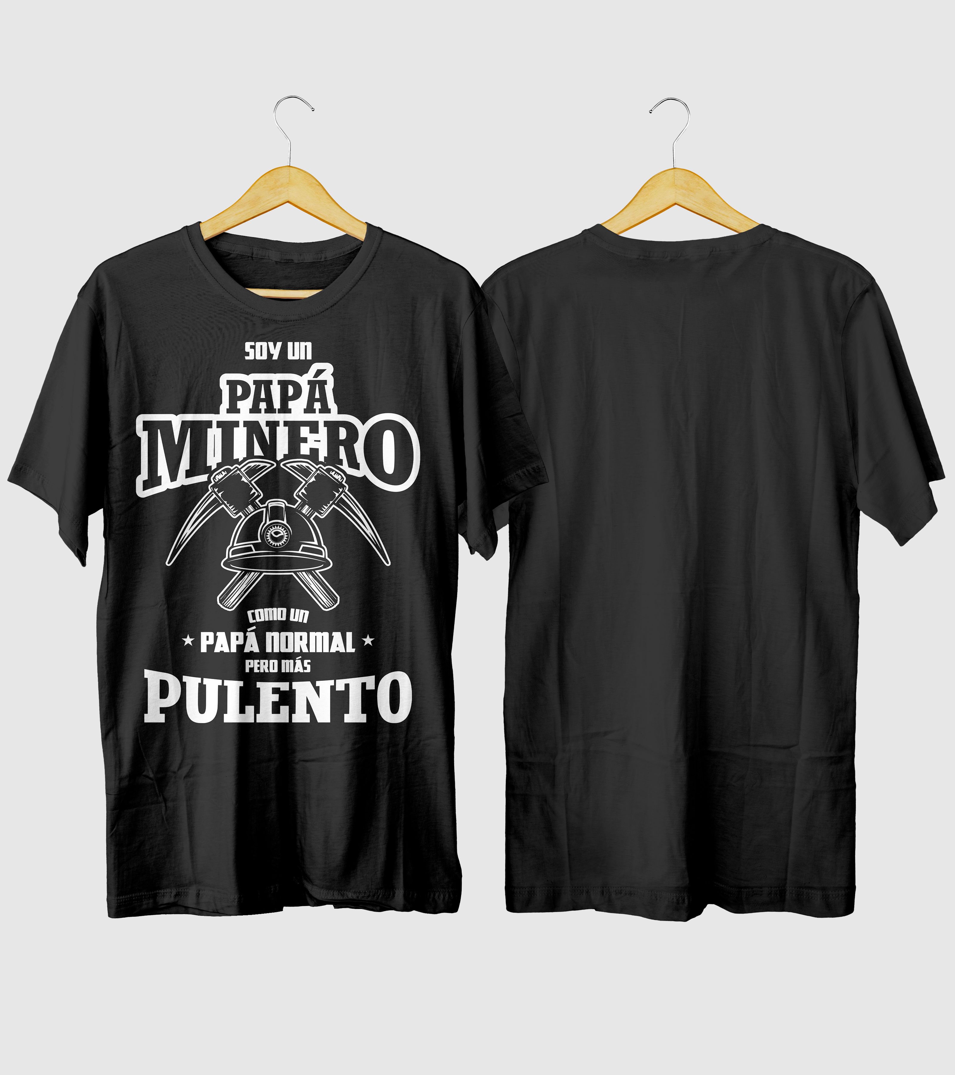 Polera Soy Un Papá Minero - Dia Del Padre