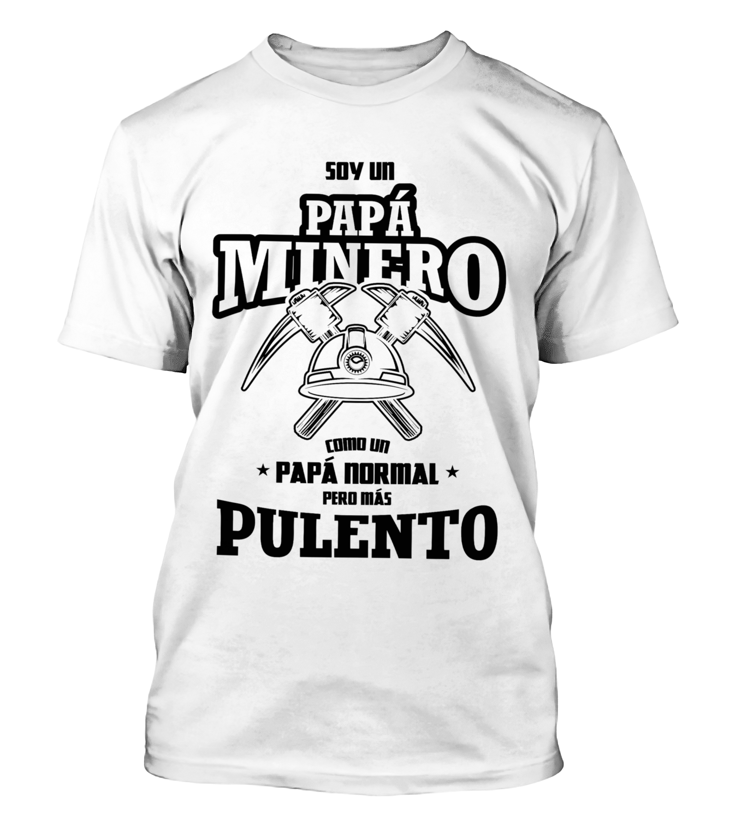 Polera Soy Un Papá Minero - Dia Del Padre