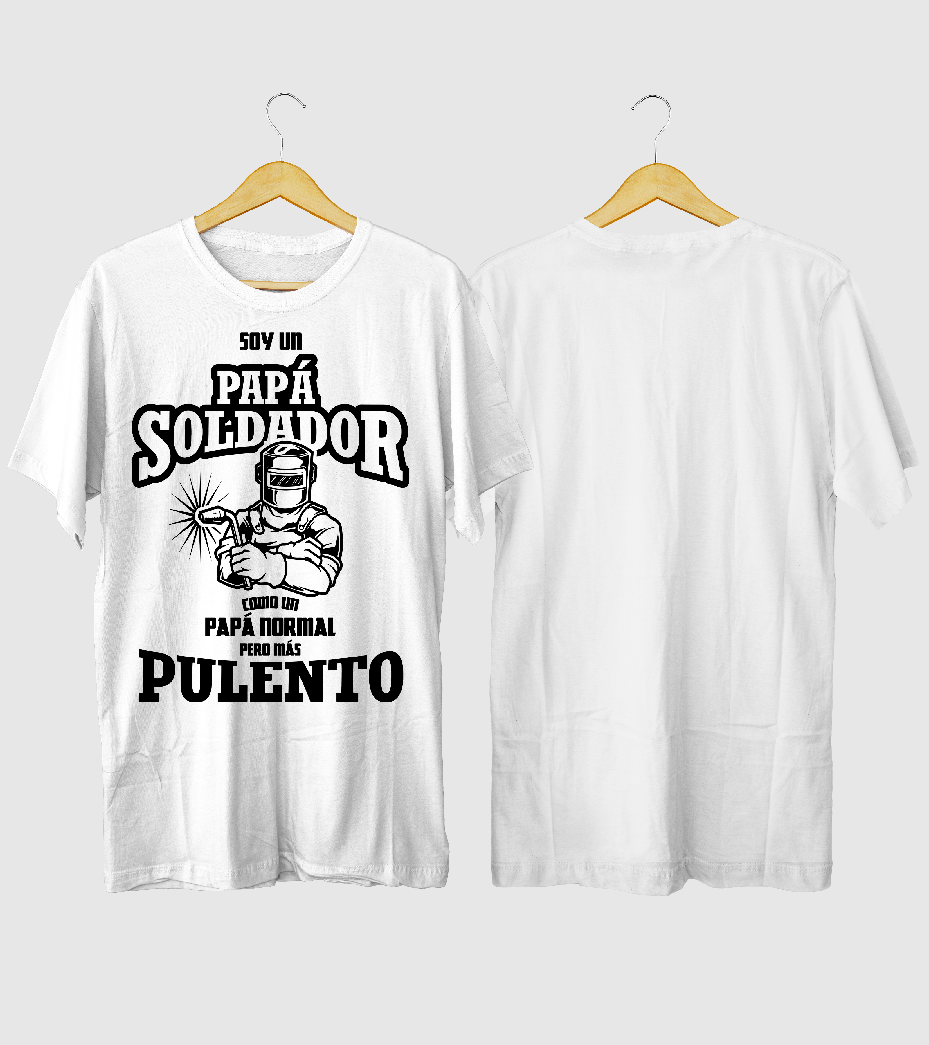 Polera Soy Un Papá Soldador - Dia Del Padre