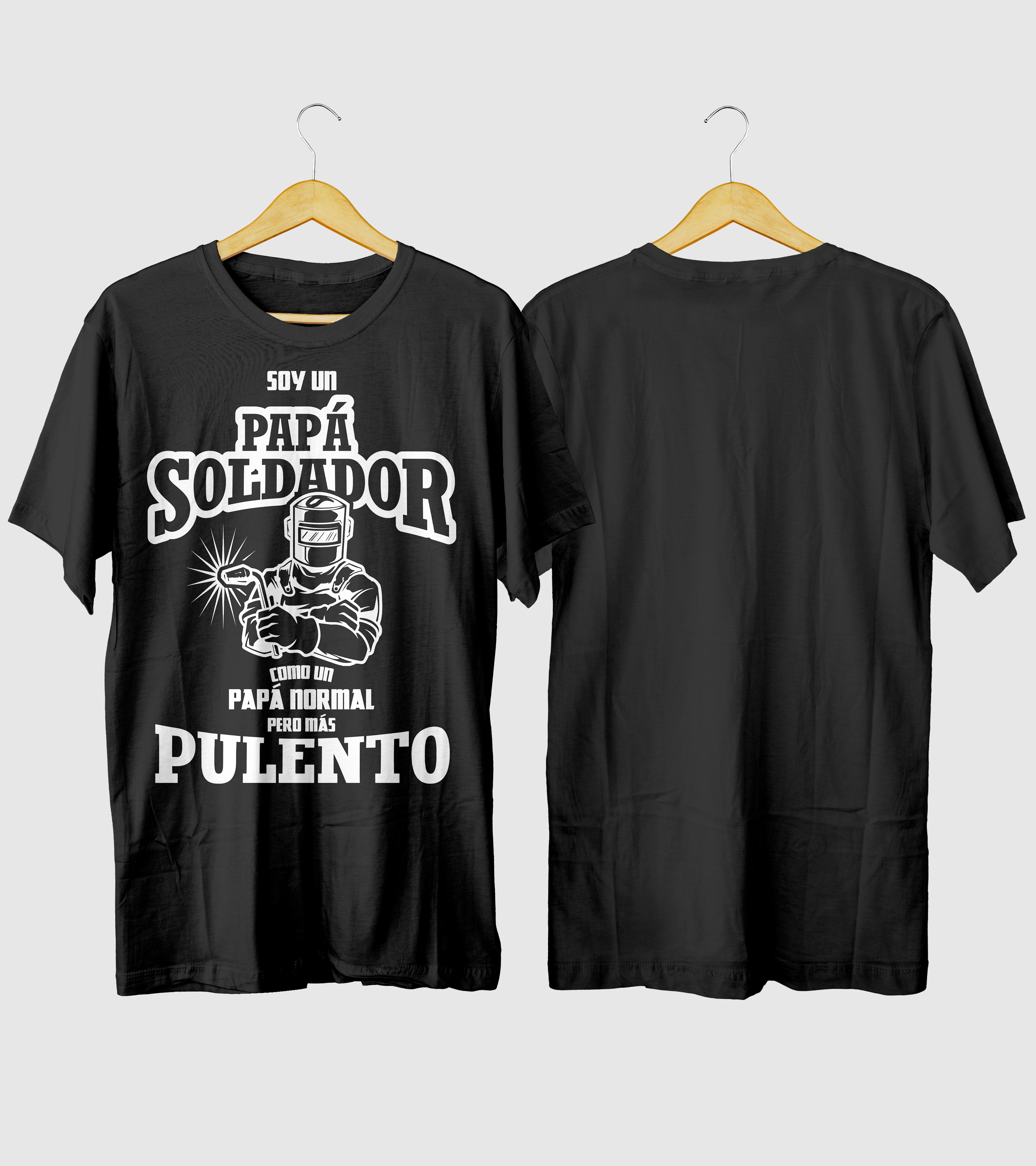 Polera Soy Un Papá Soldador - Dia Del Padre