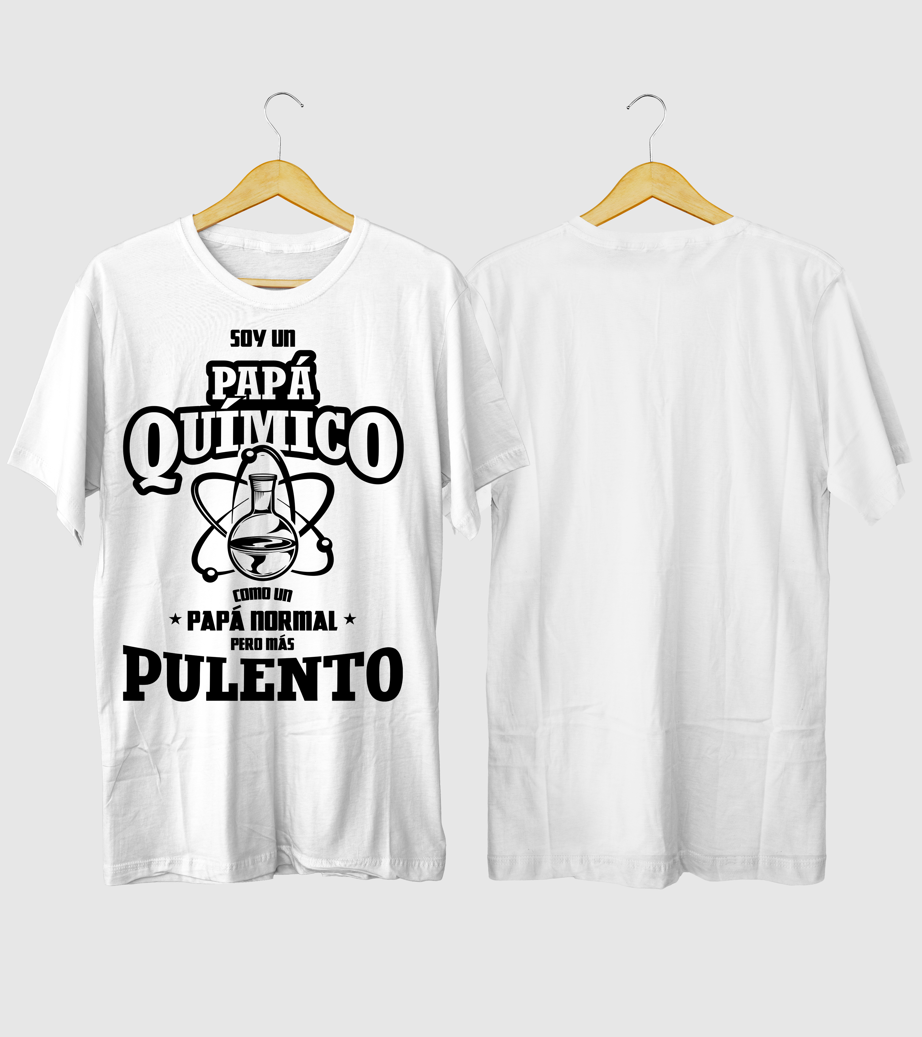 Polera Soy Un Papá Químico - Dia Del Padre