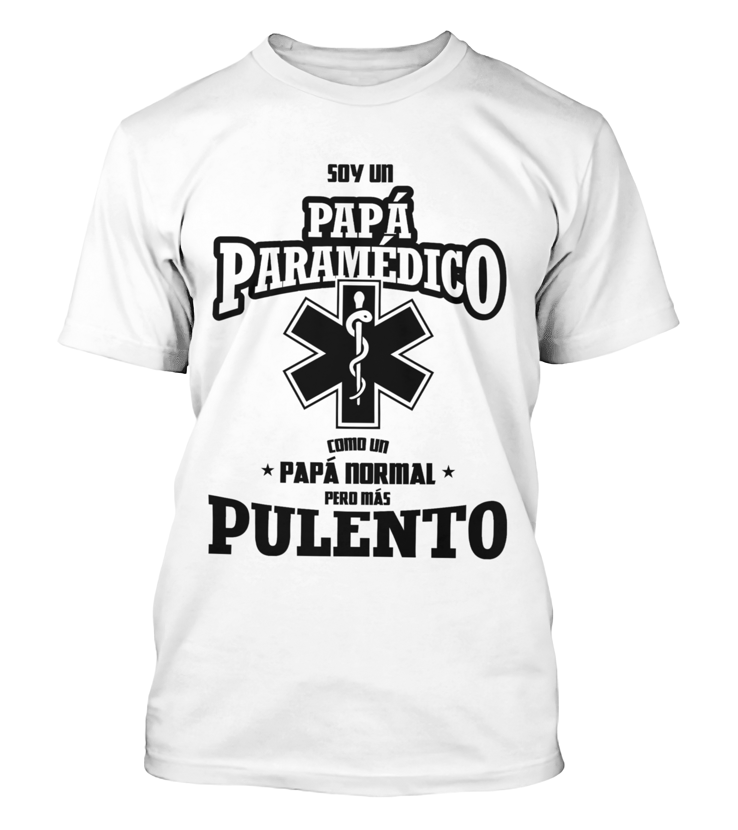 Polera Soy Un Papá Paramédico - Dia Del Padre