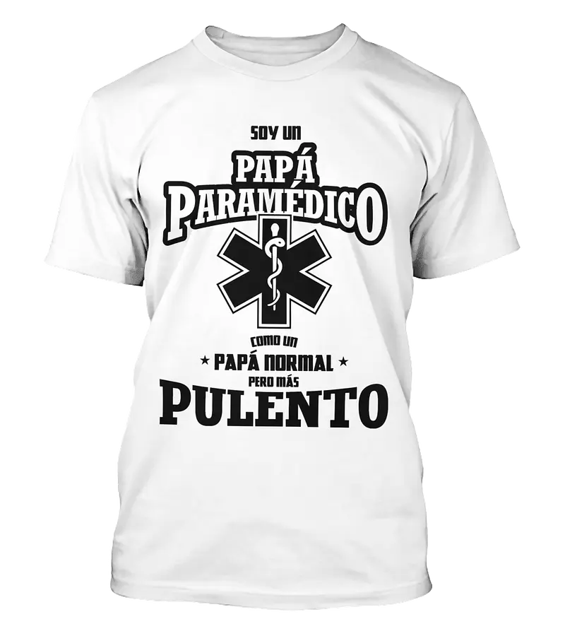 Polera Soy Un Papá Paramédico - Dia Del Padre