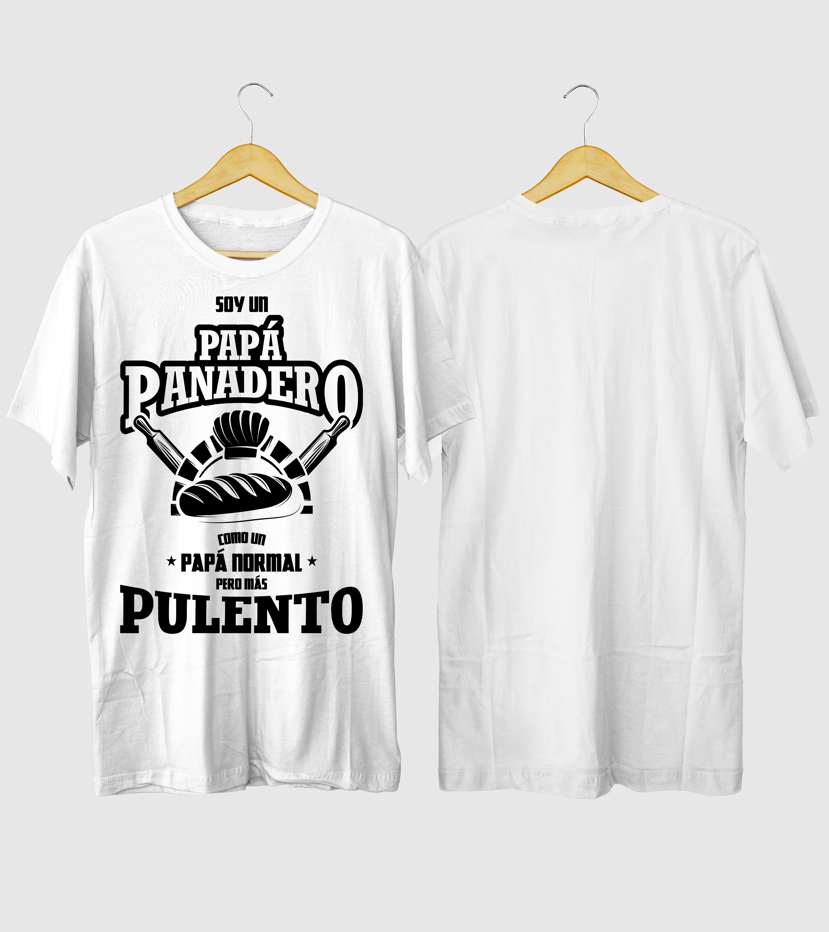 Polera Soy Un Papá Panadero - Dia Del Padre