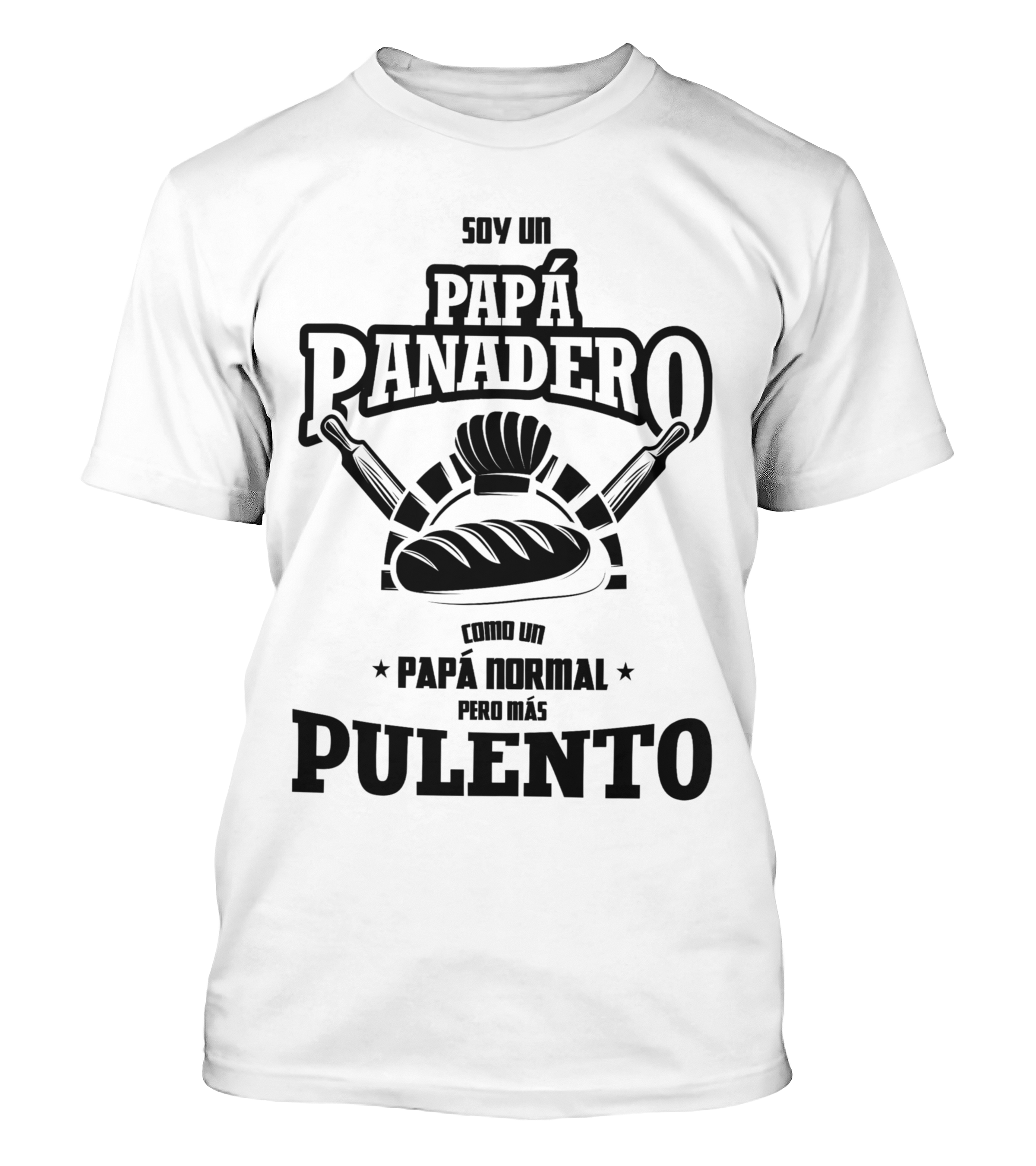 Polera Soy Un Papá Panadero - Dia Del Padre
