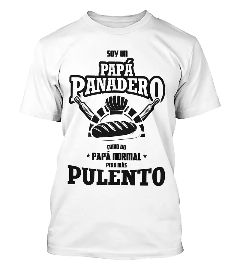 Polera Soy Un Papá Panadero - Dia Del Padre