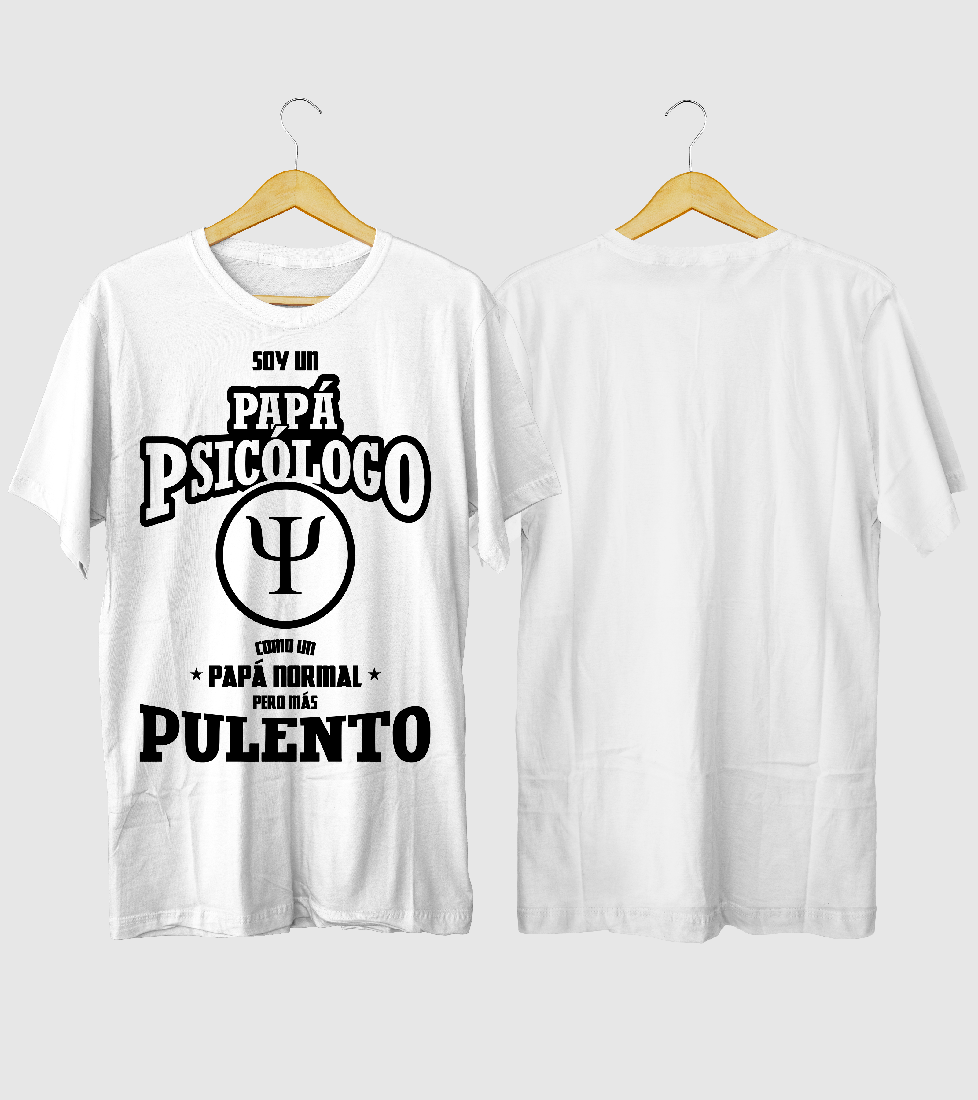 Polera Soy Un Papá Psicólogo - Dia Del Padre