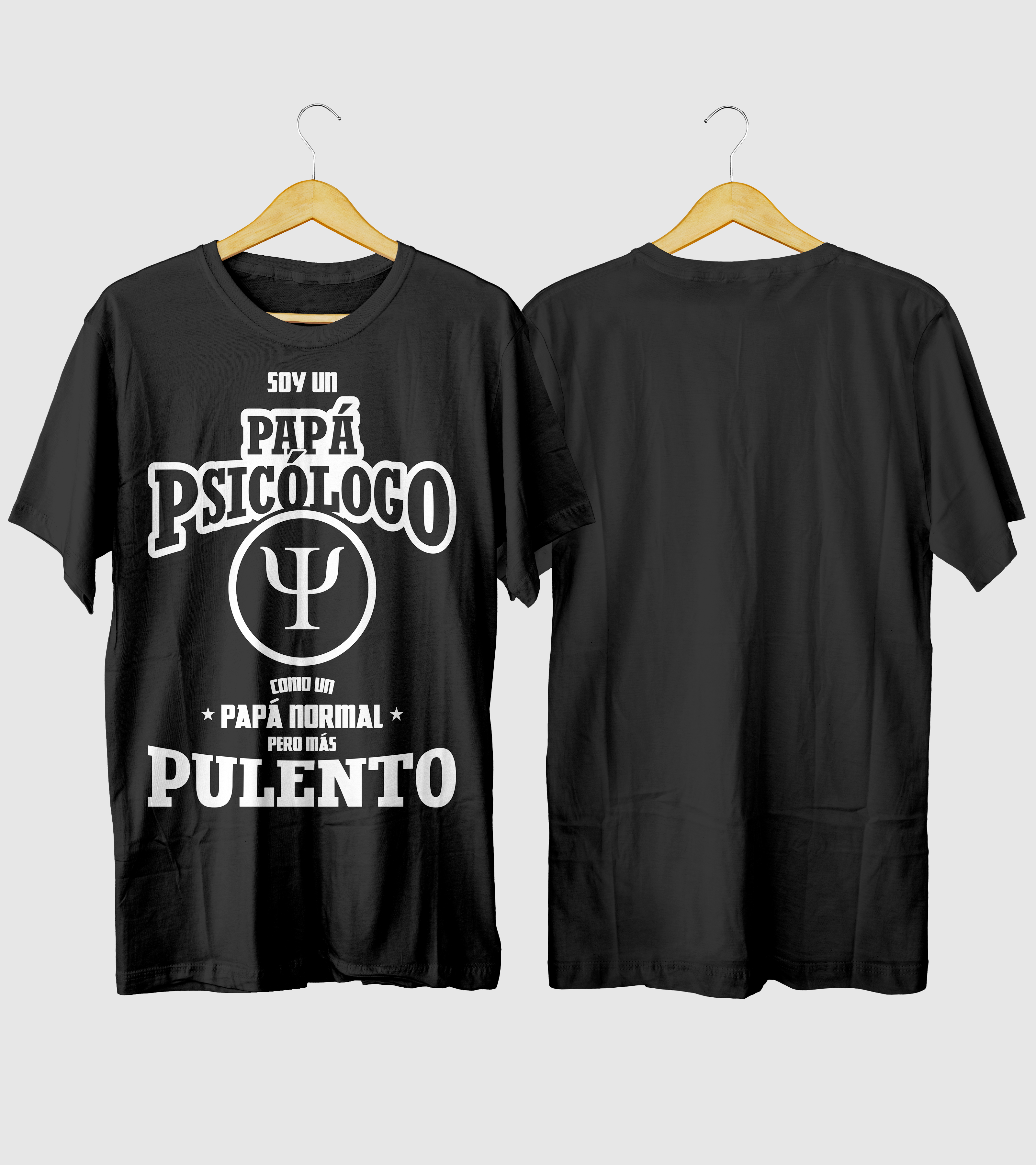 Polera Soy Un Papá Psicólogo - Dia Del Padre