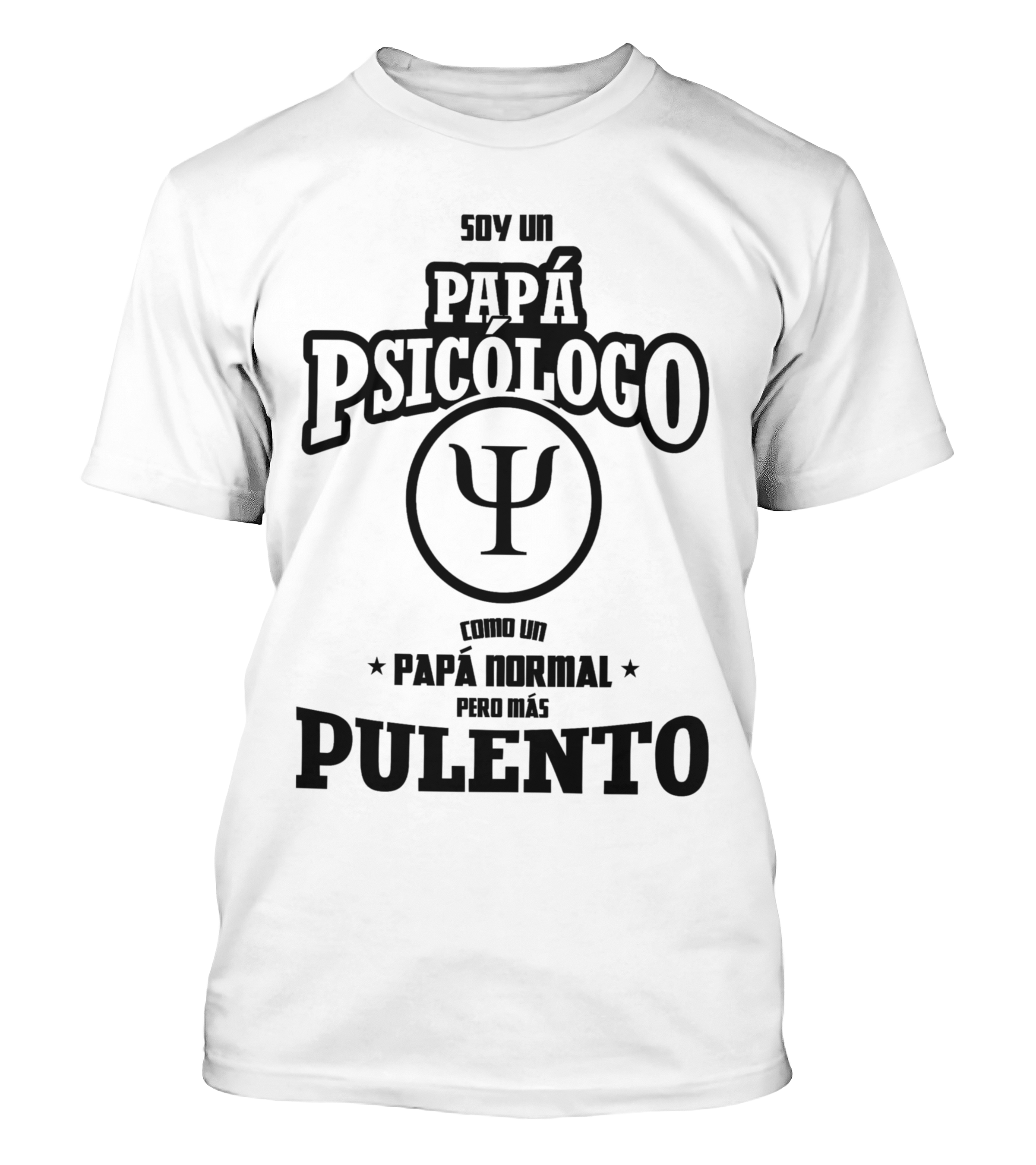 Polera Soy Un Papá Psicólogo - Dia Del Padre