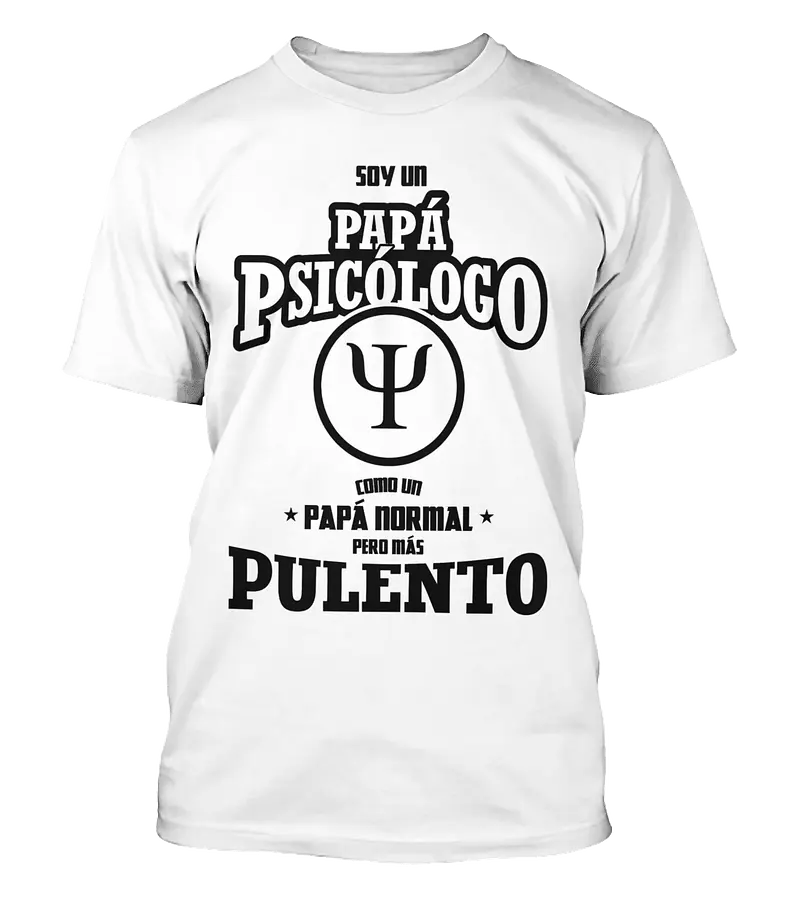 Polera Soy Un Papá Psicólogo - Dia Del Padre