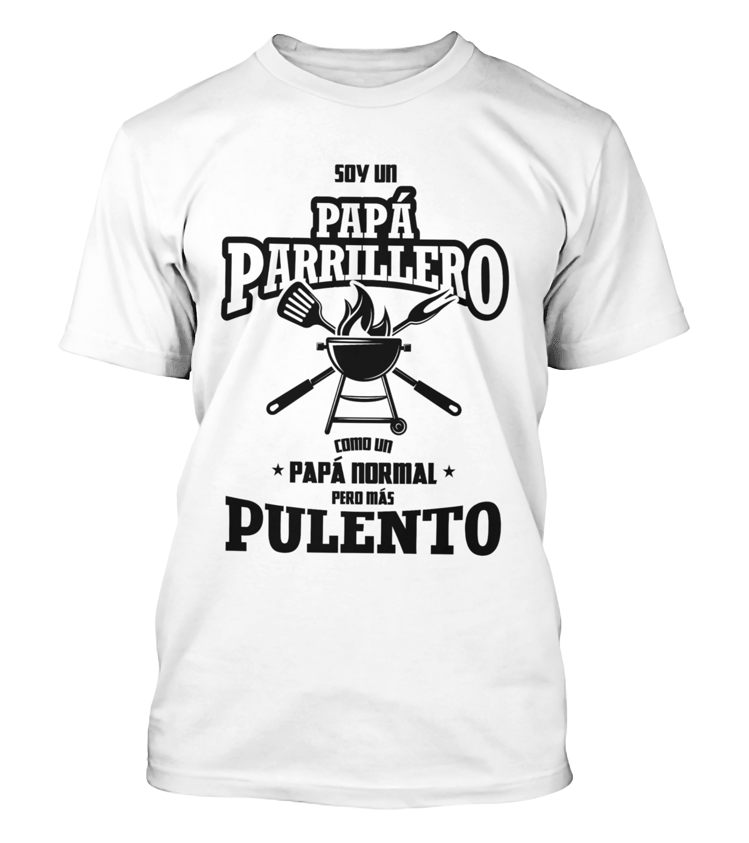 Polera Soy Un Papá Parrillero - Dia Del Padre