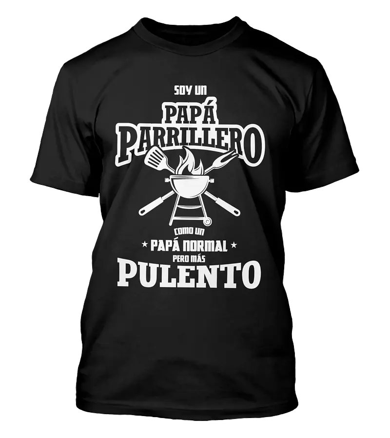 Polera Soy Un Papá Parrillero - Dia Del Padre