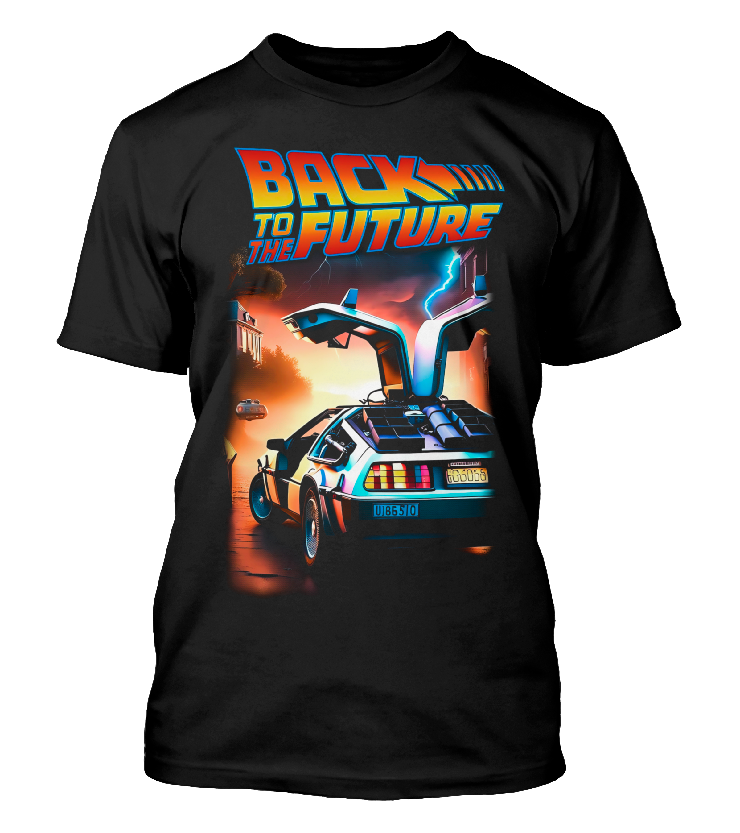 Polera Delorean Retro