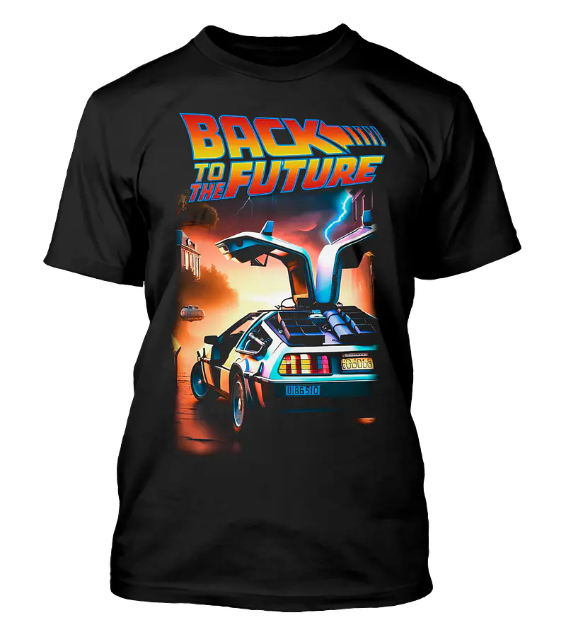 Polera Delorean Retro