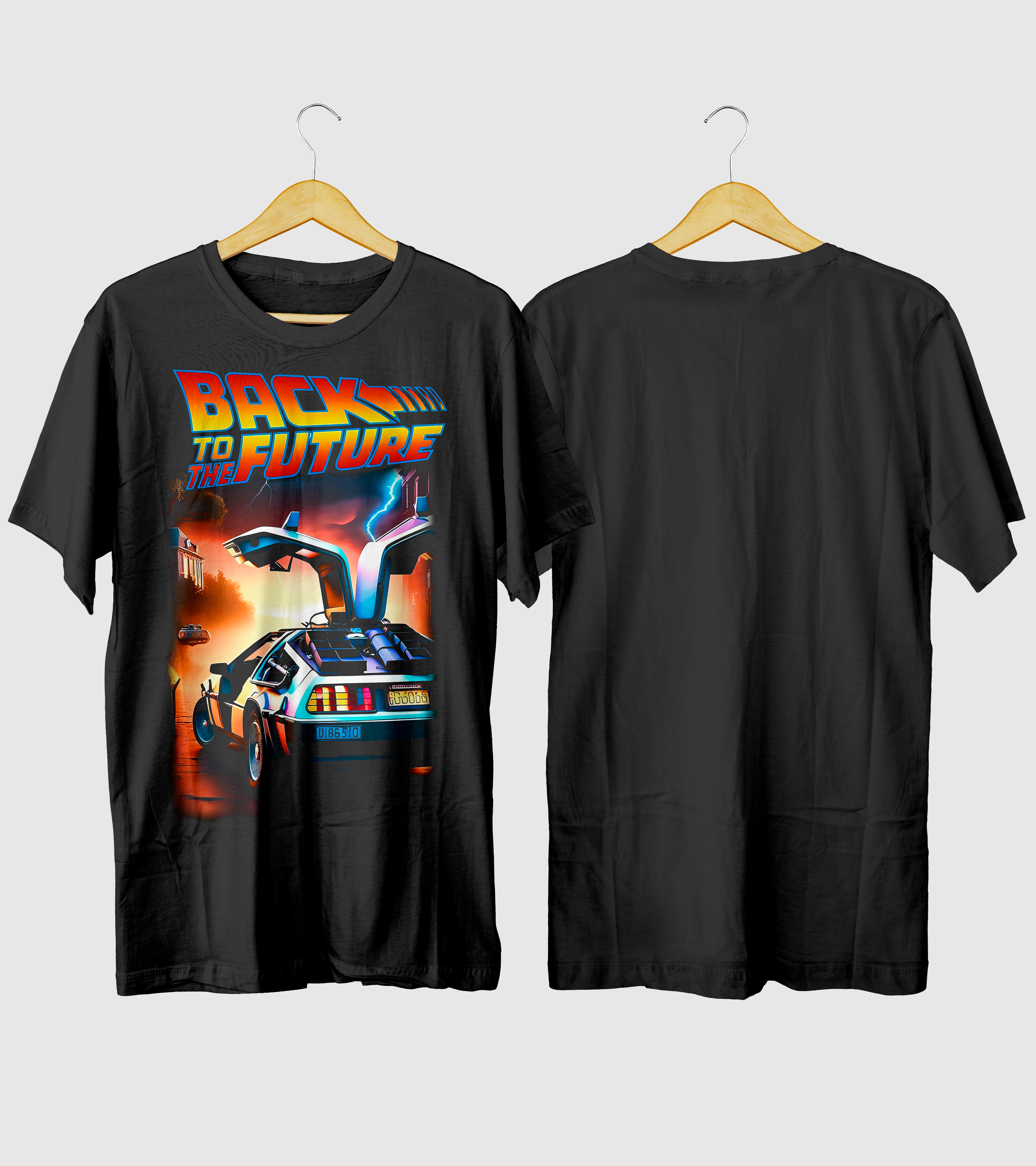 Polera Delorean Retro