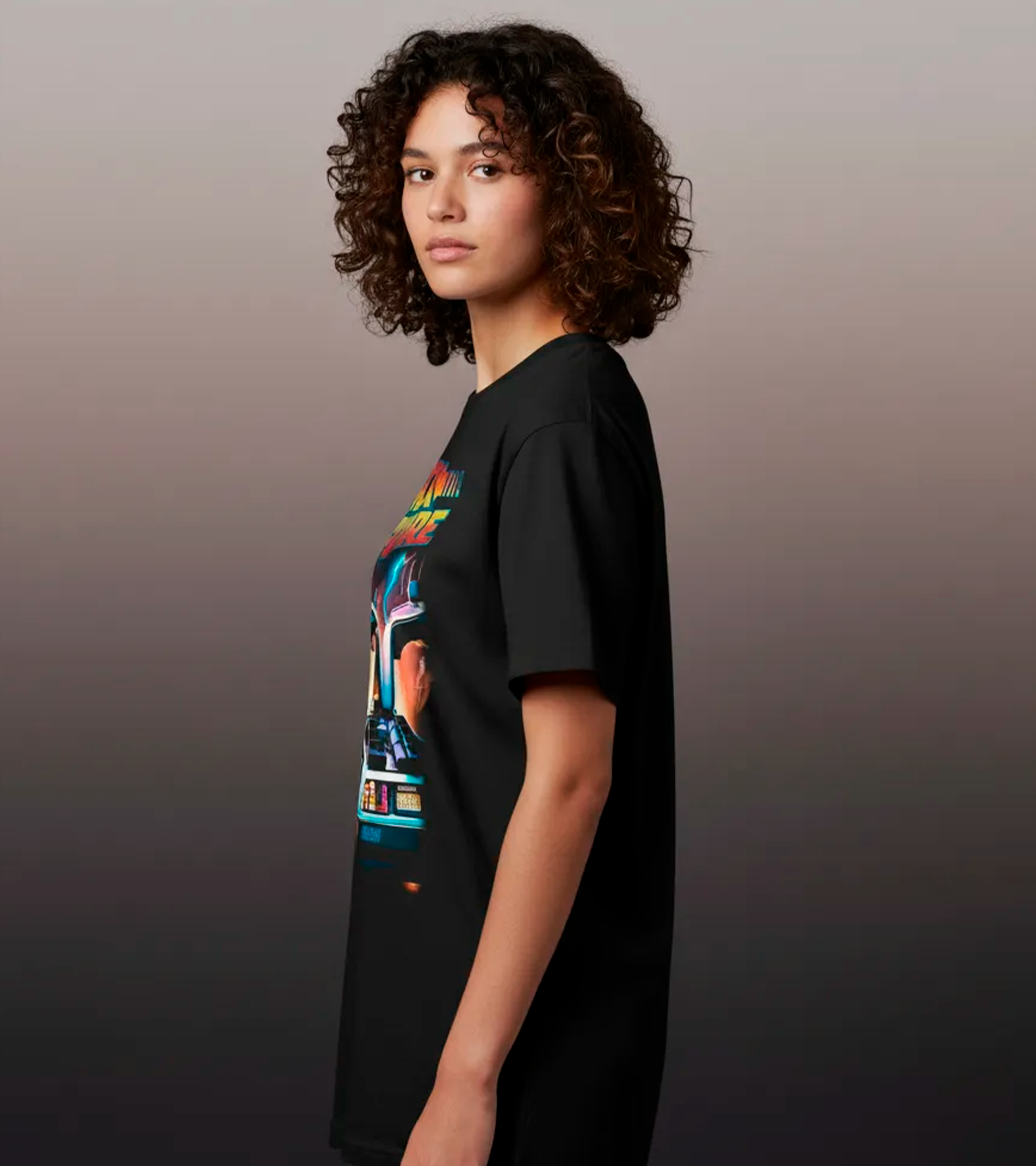 Polera Delorean Retro