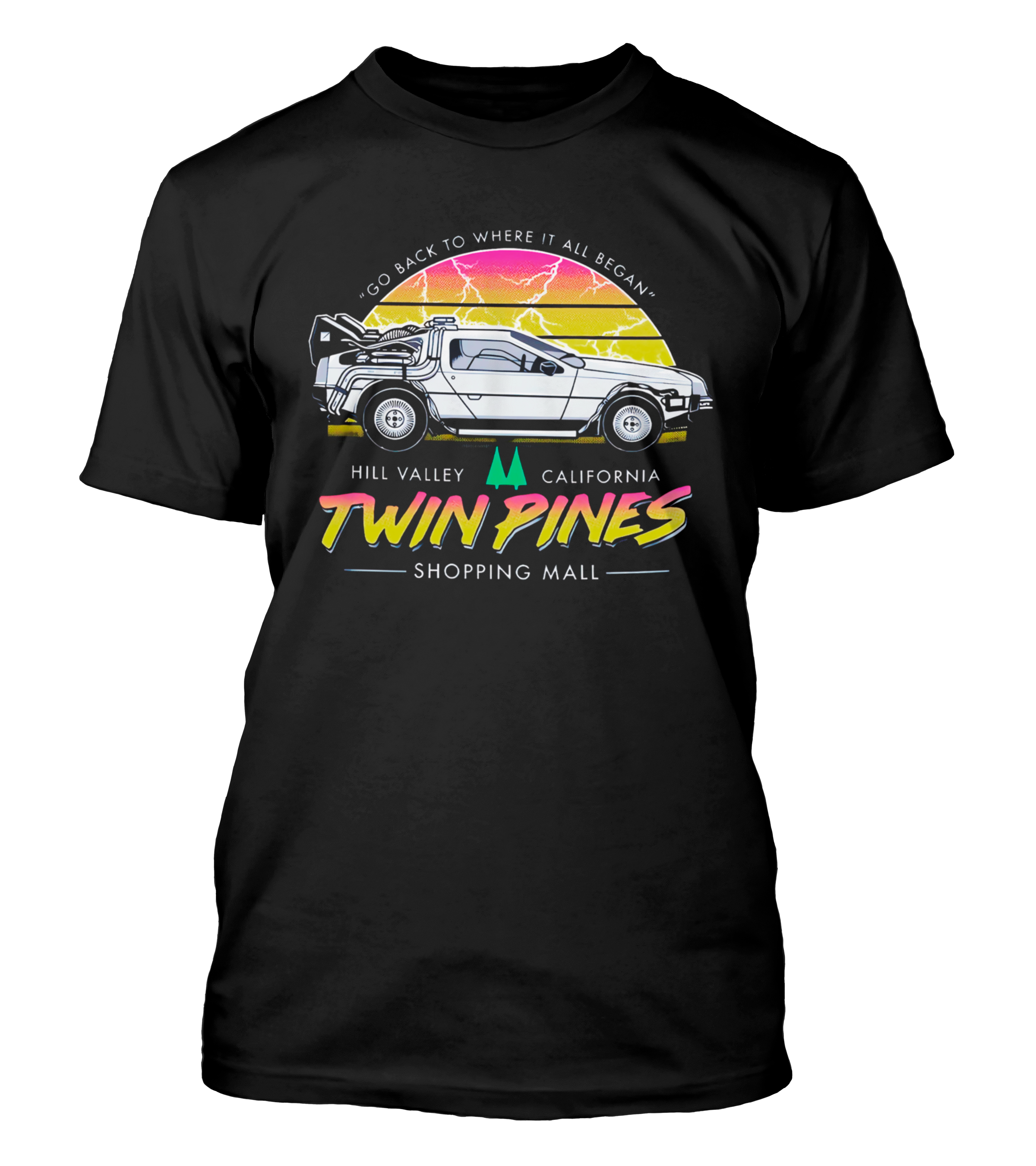 Polera Delorean Retro v5