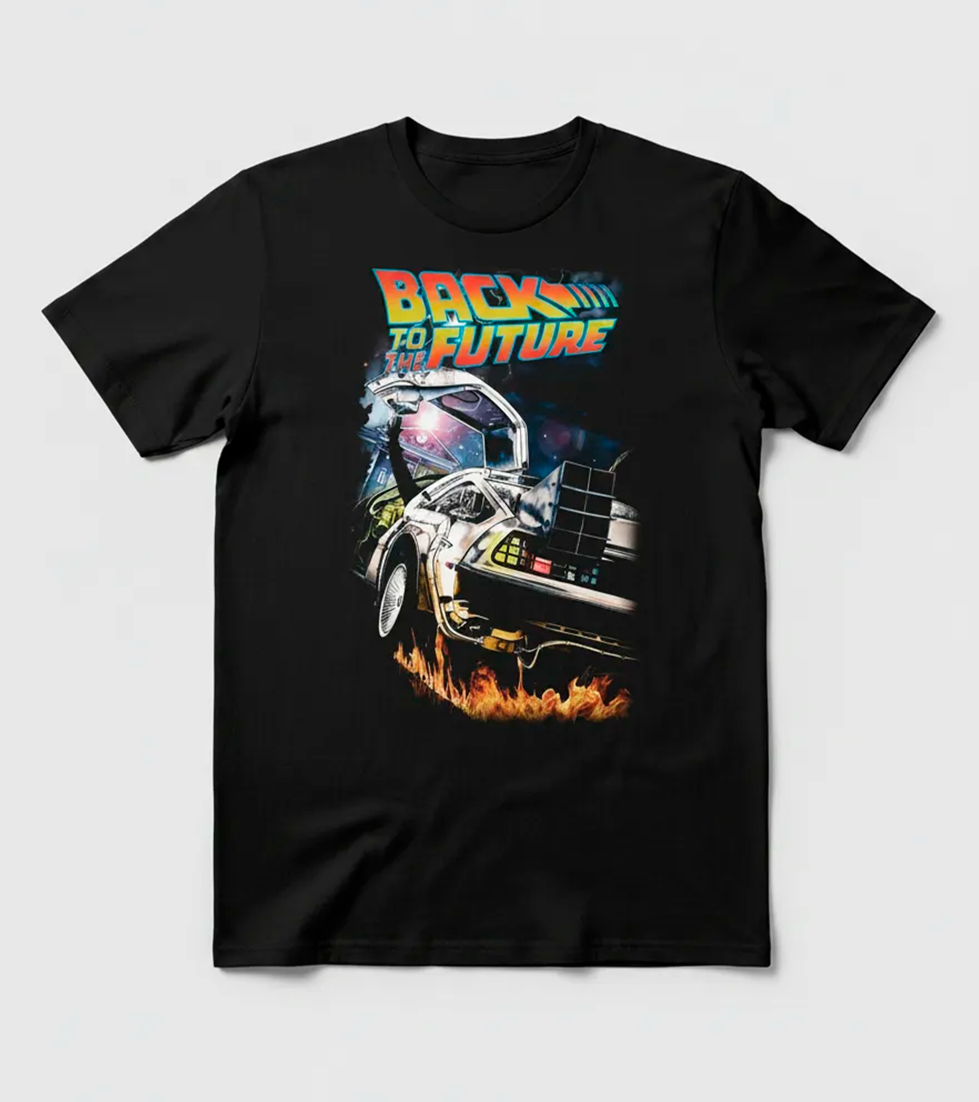 Polera Delorean Retro v4