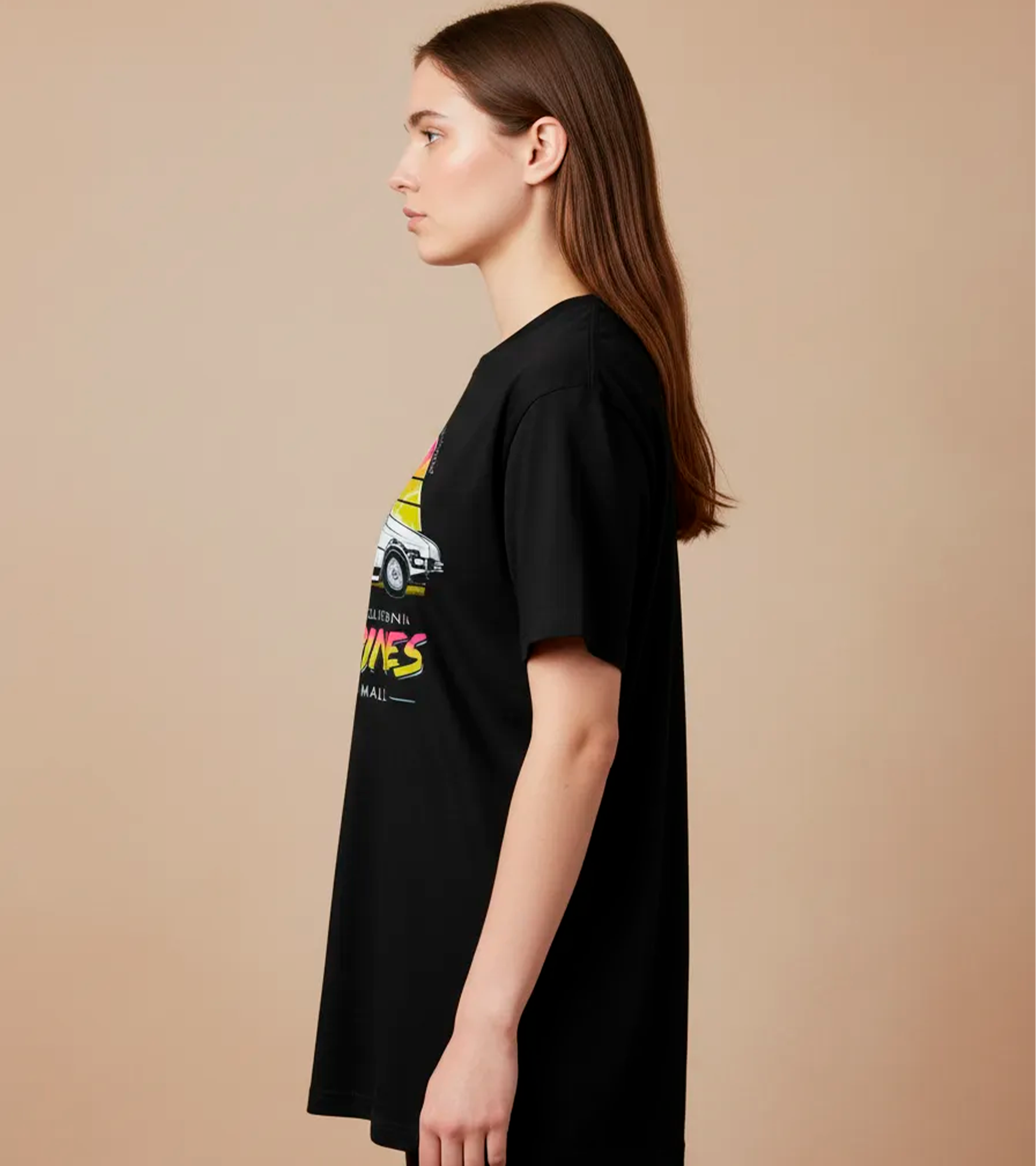 Polera Delorean Retro v5