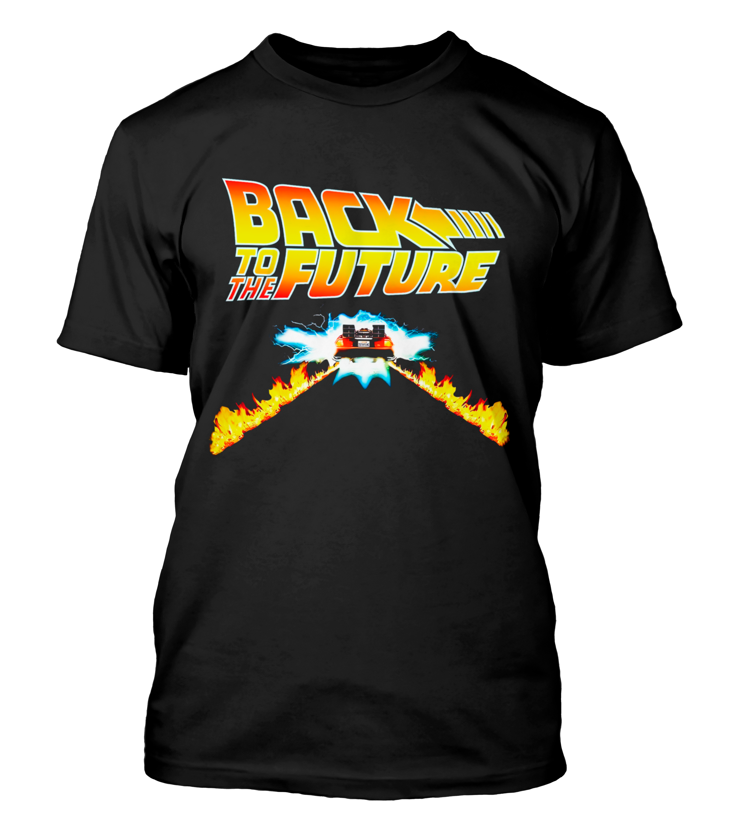 Polera Delorean Llamas