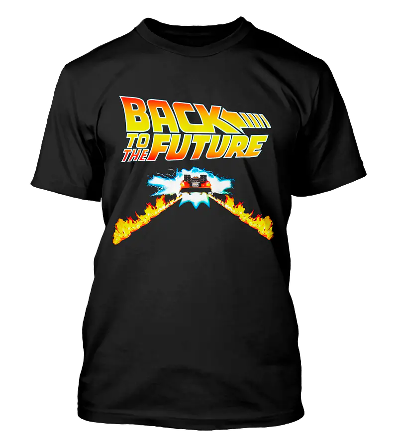 Polera Delorean Llamas