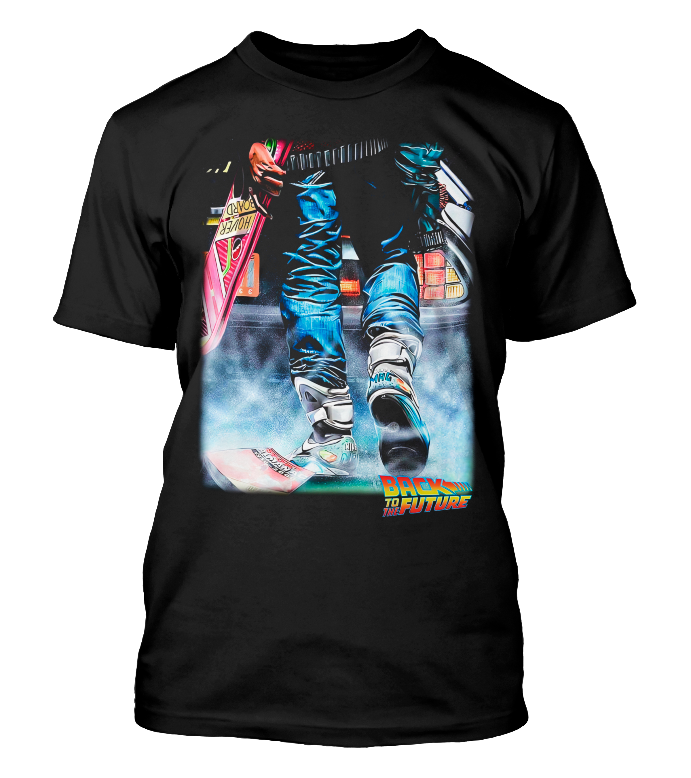 Polera Volver Al Futuro Patineta Voladora