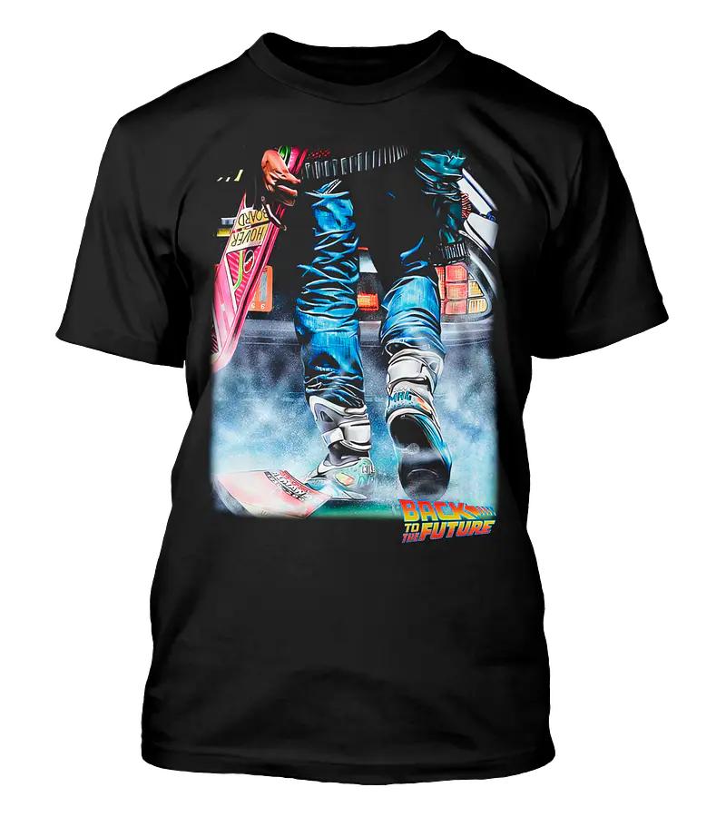 Polera Volver Al Futuro Patineta Voladora