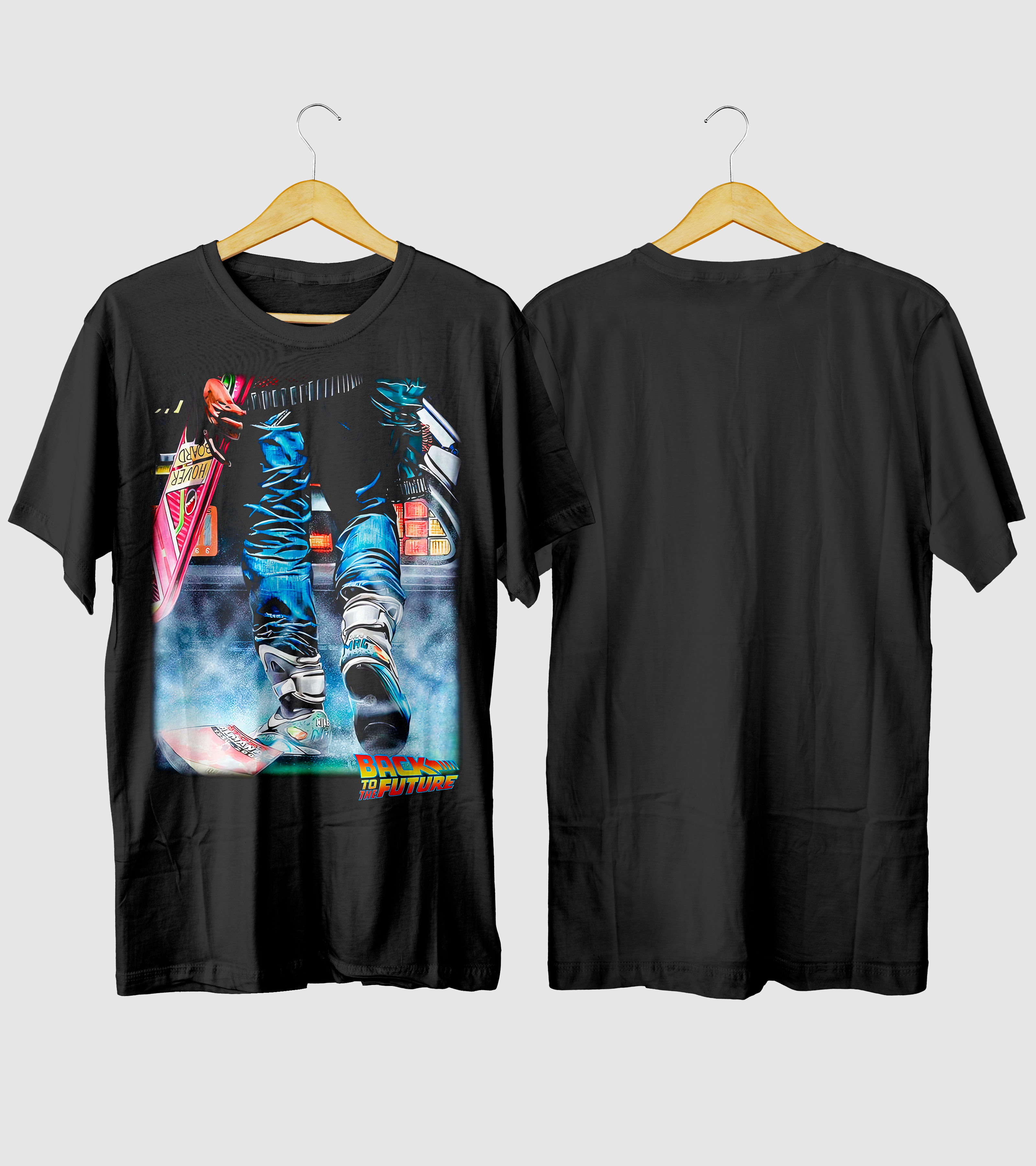 Polera Volver Al Futuro Patineta Voladora