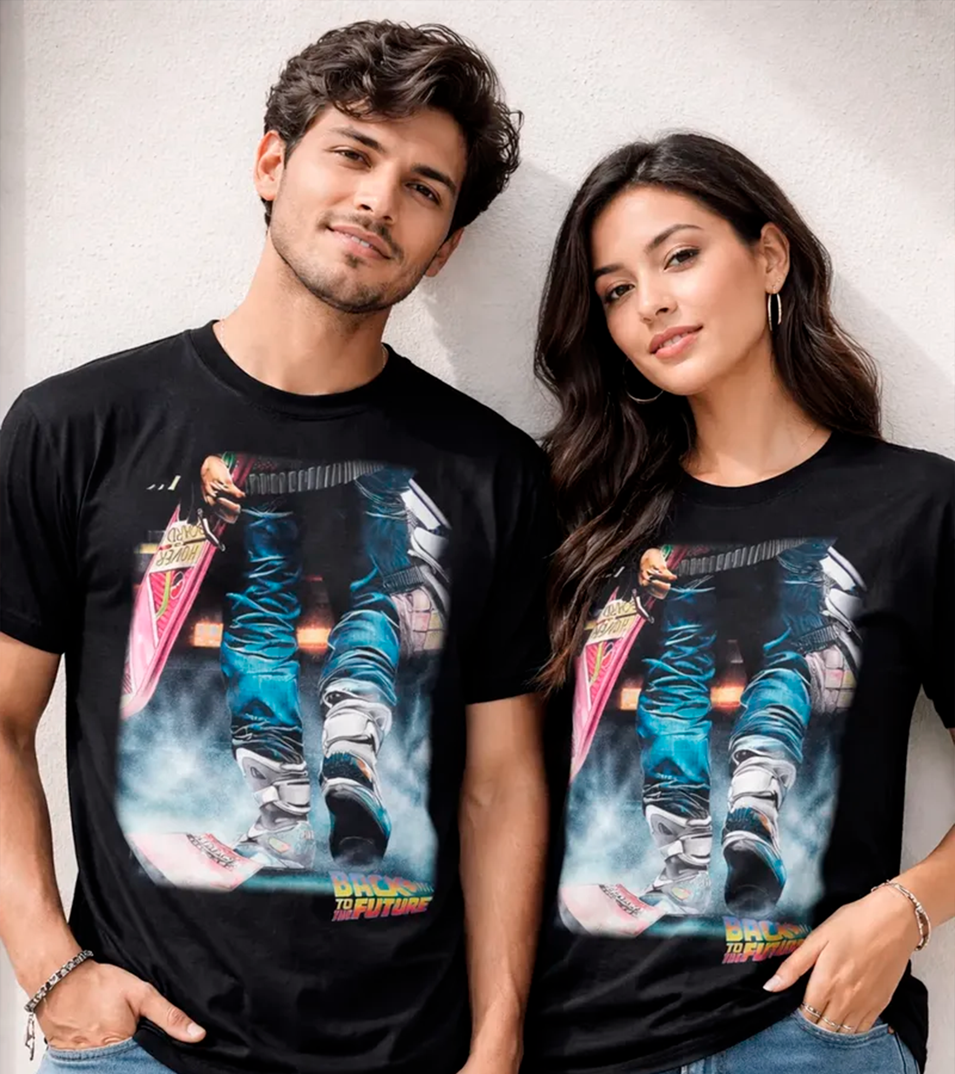 Polera Volver Al Futuro Patineta Voladora