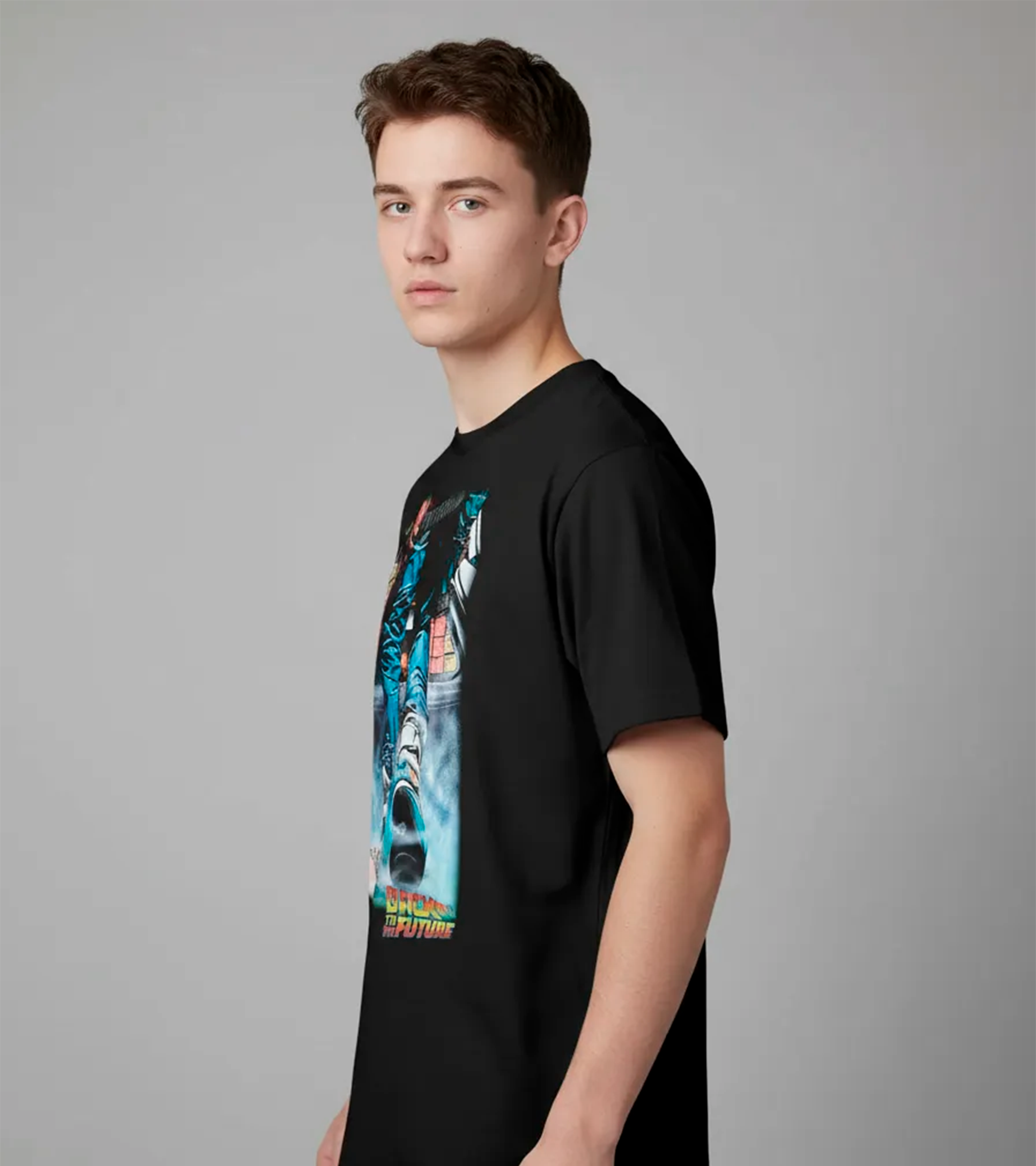 Polera Volver Al Futuro Patineta Voladora