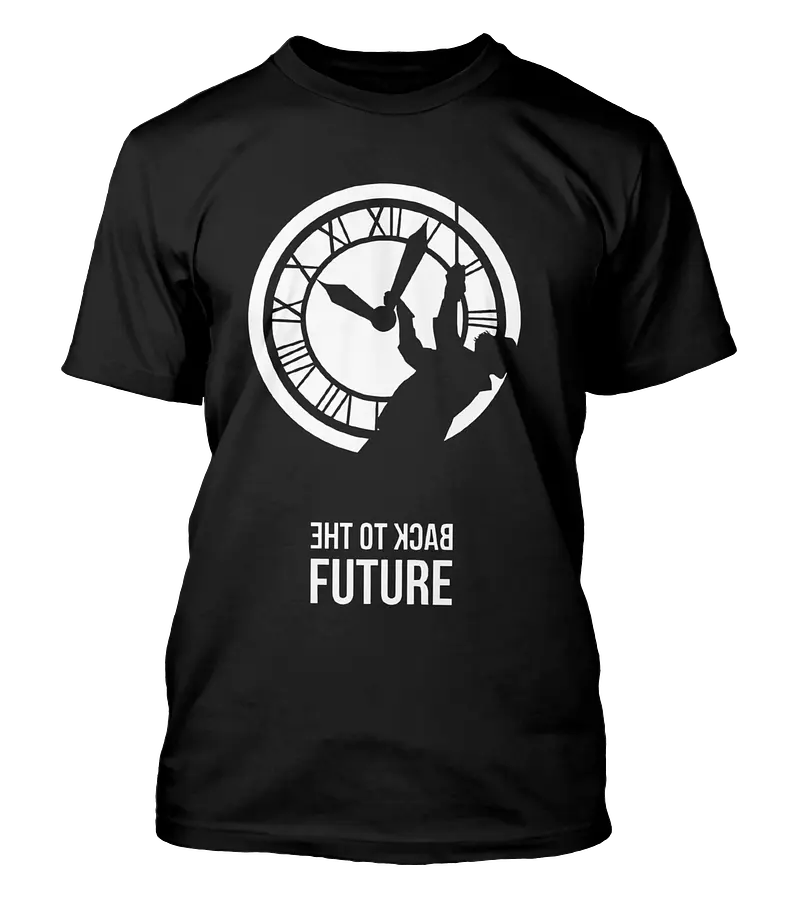 Polera Volver Al Futuro Clock