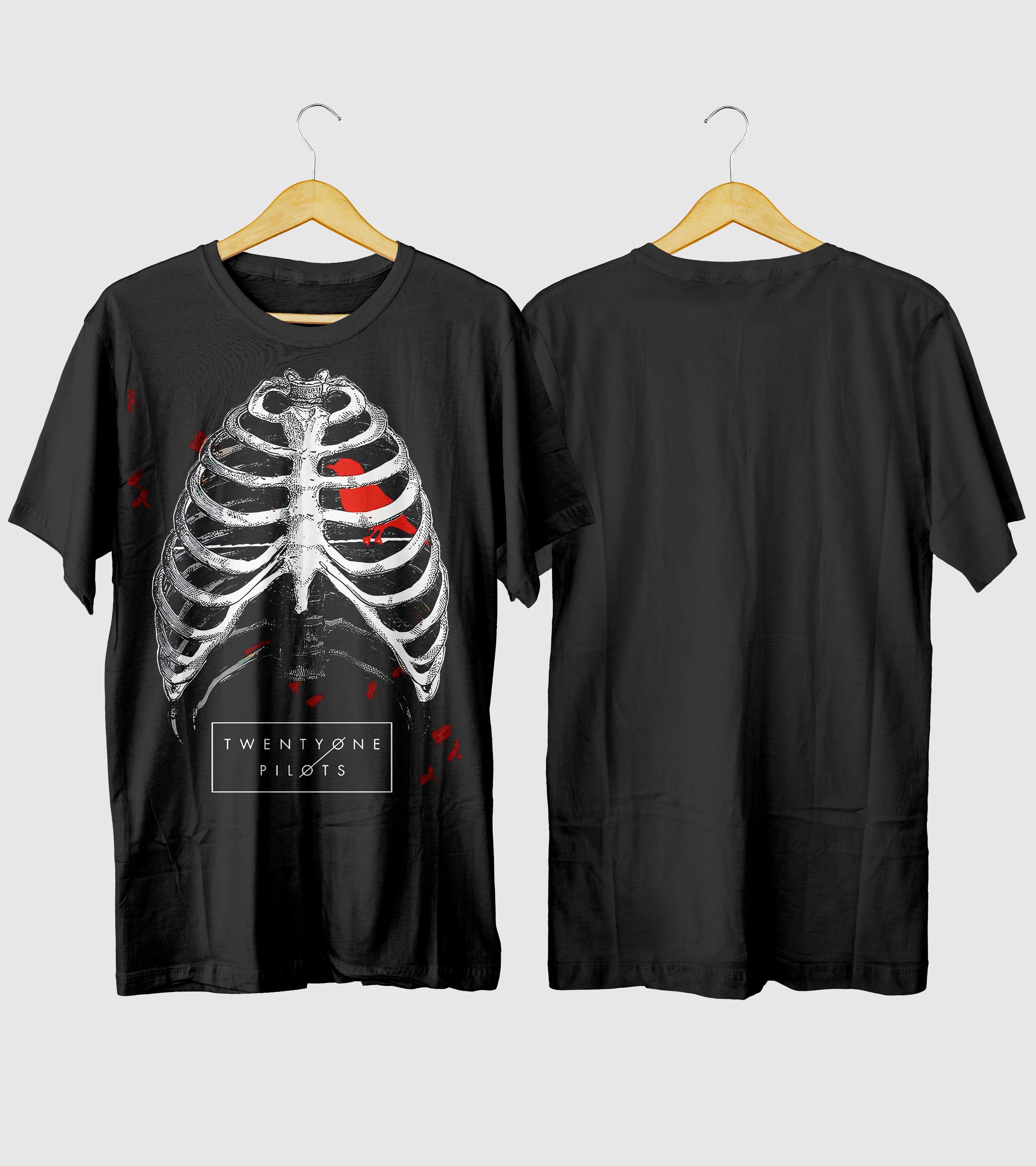 Polera Twenty One Pilots Huesos