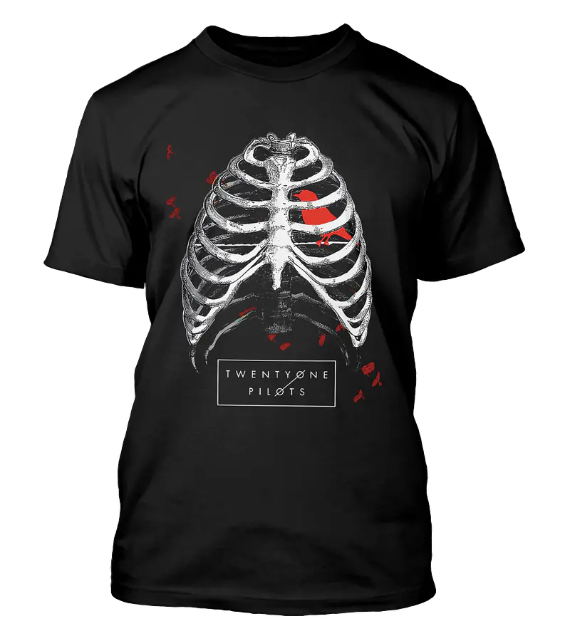 Polera Twenty One Pilots Huesos