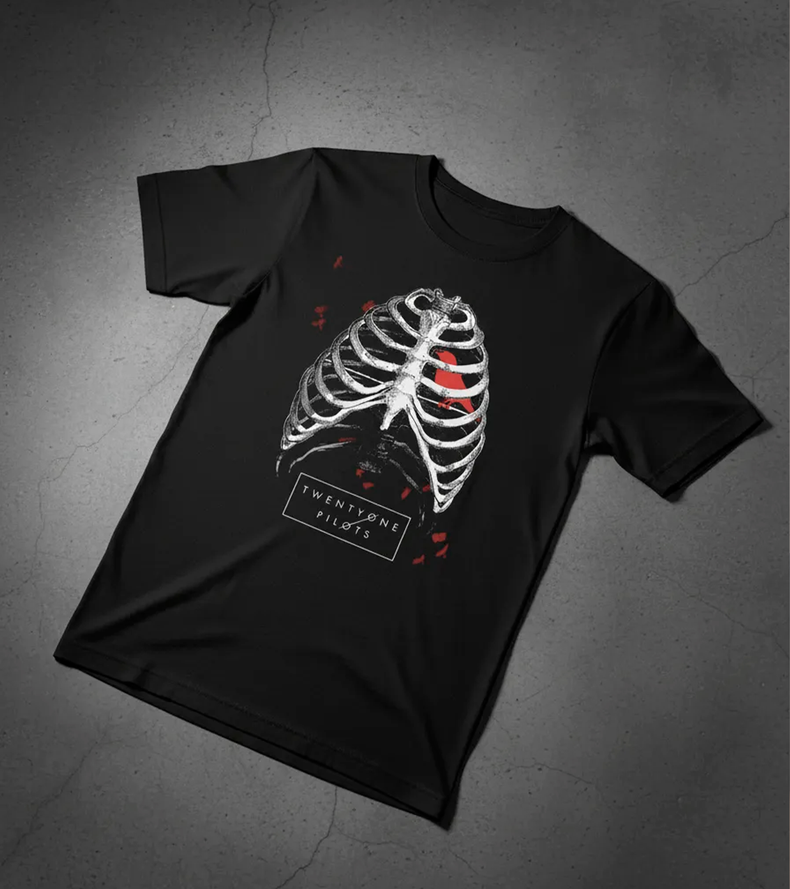 Polera Twenty One Pilots Huesos
