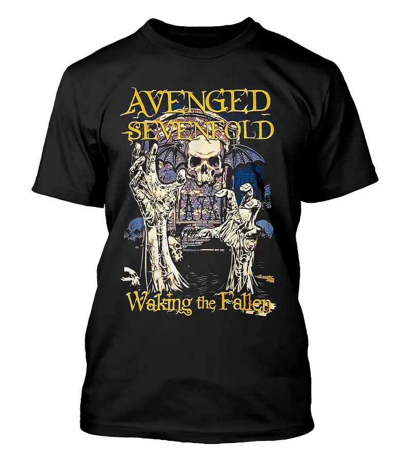 Polera Avenged Sevenfold Retro Manos