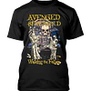 Polera Avenged Sevenfold Retro Manos