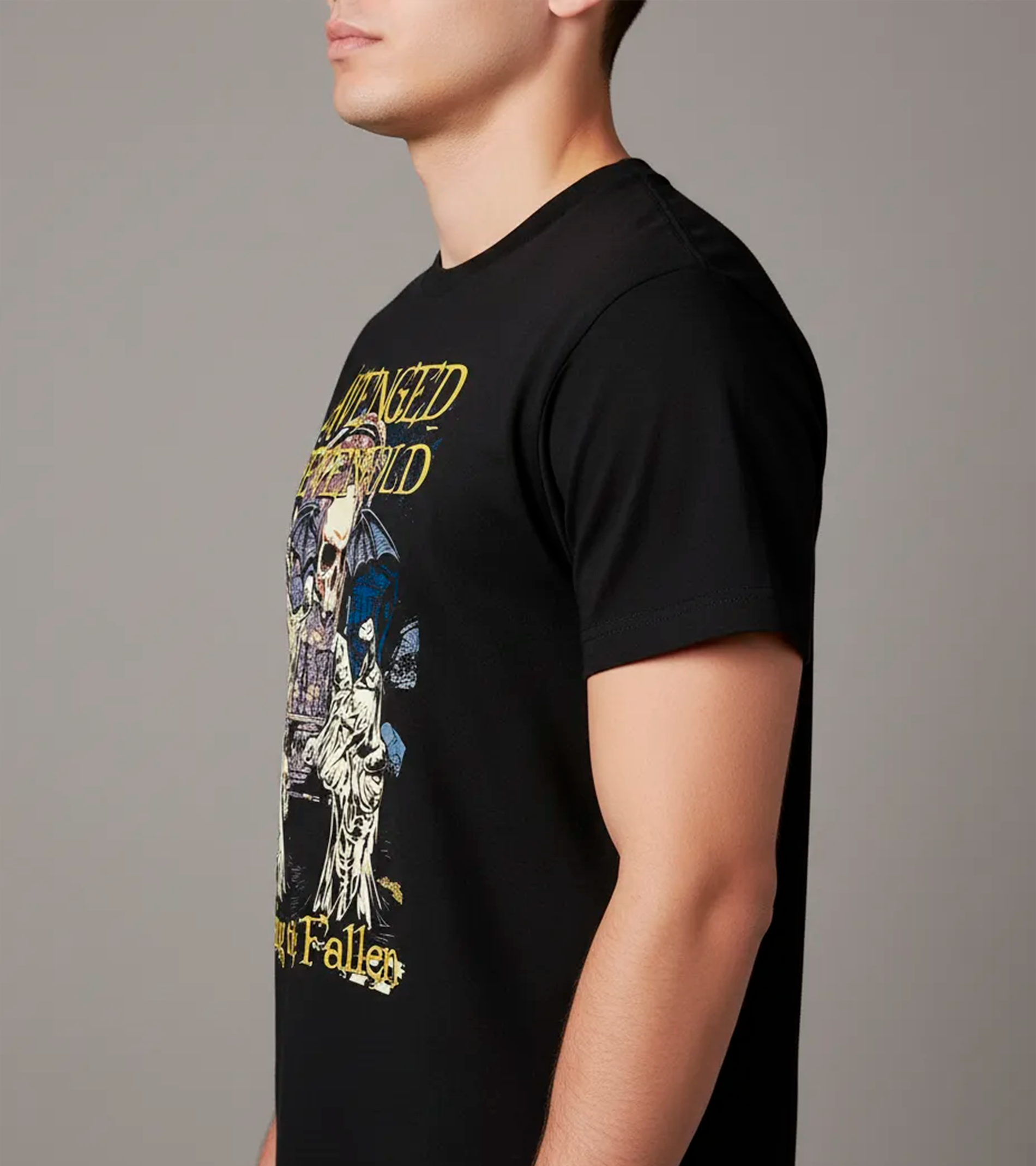 Polera Avenged Sevenfold Retro Manos