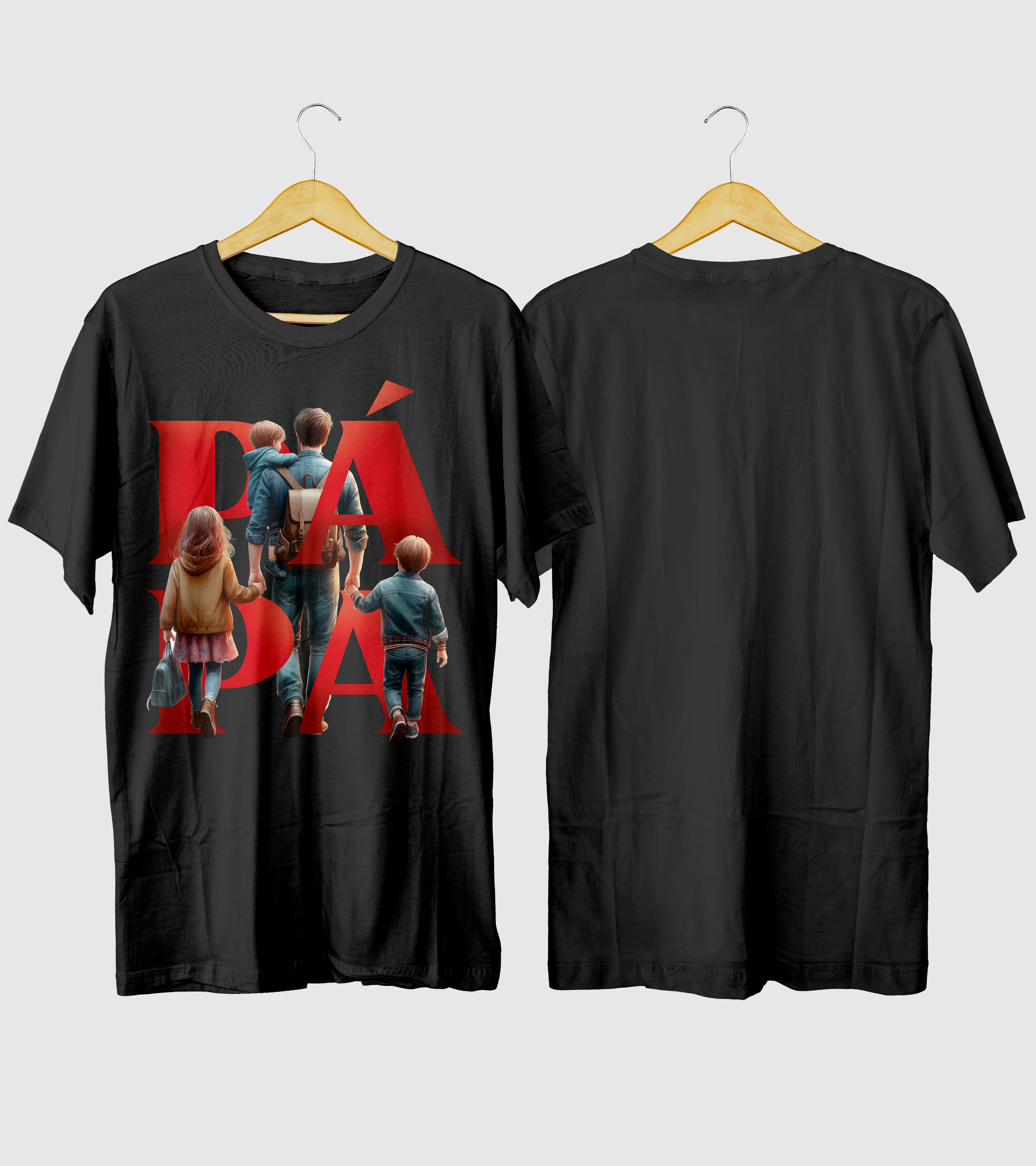 Polera Papá Familia - Dia Del Padre