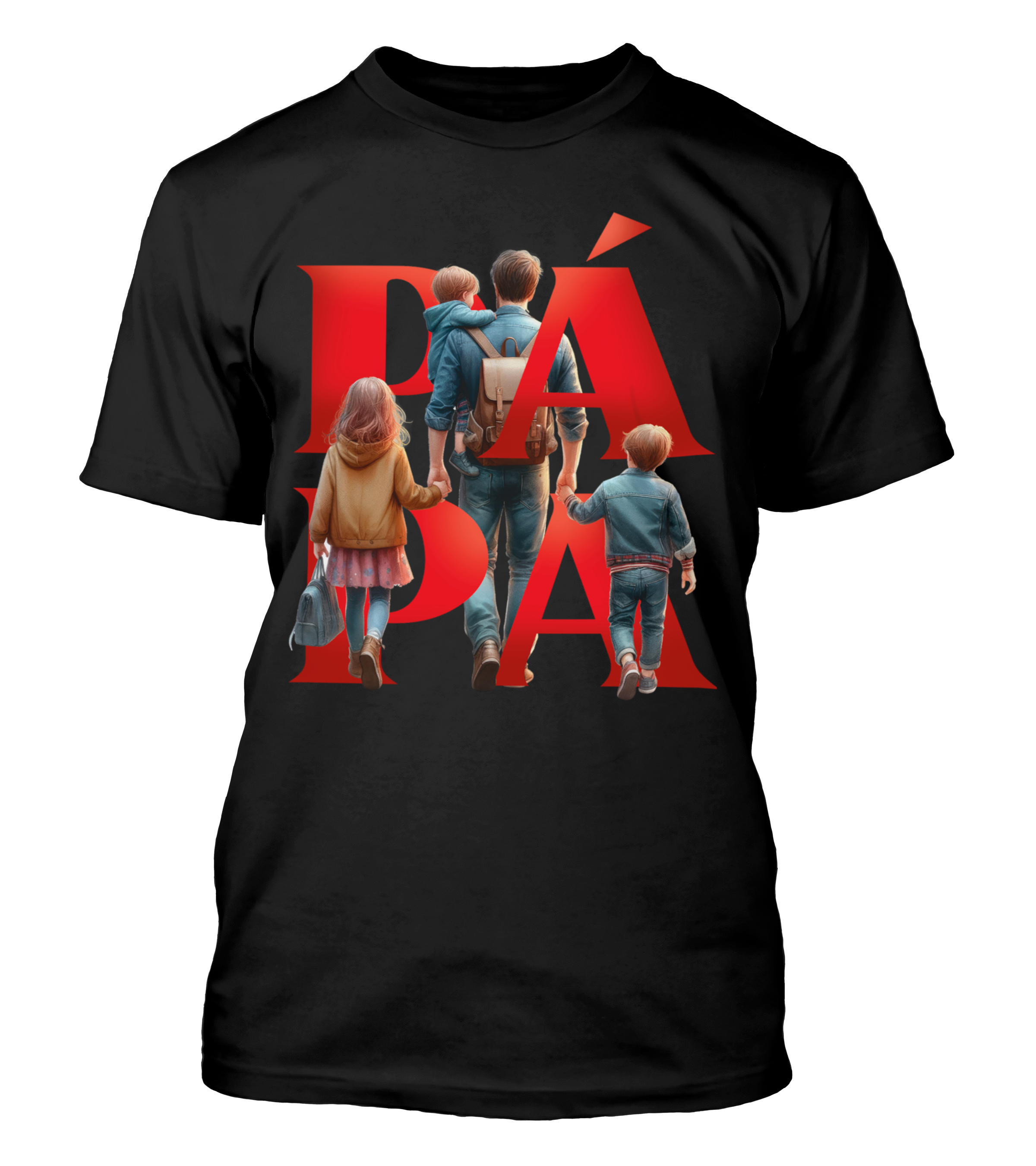 Polera Papá Familia - Dia Del Padre