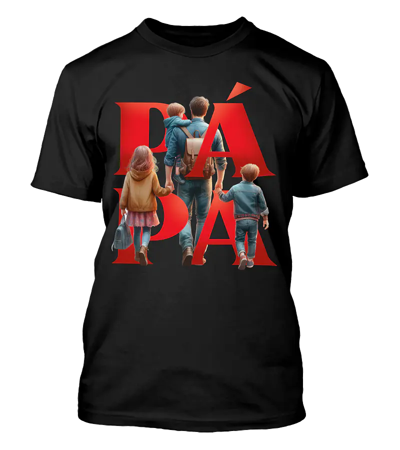 Polera Papá Familia - Dia Del Padre