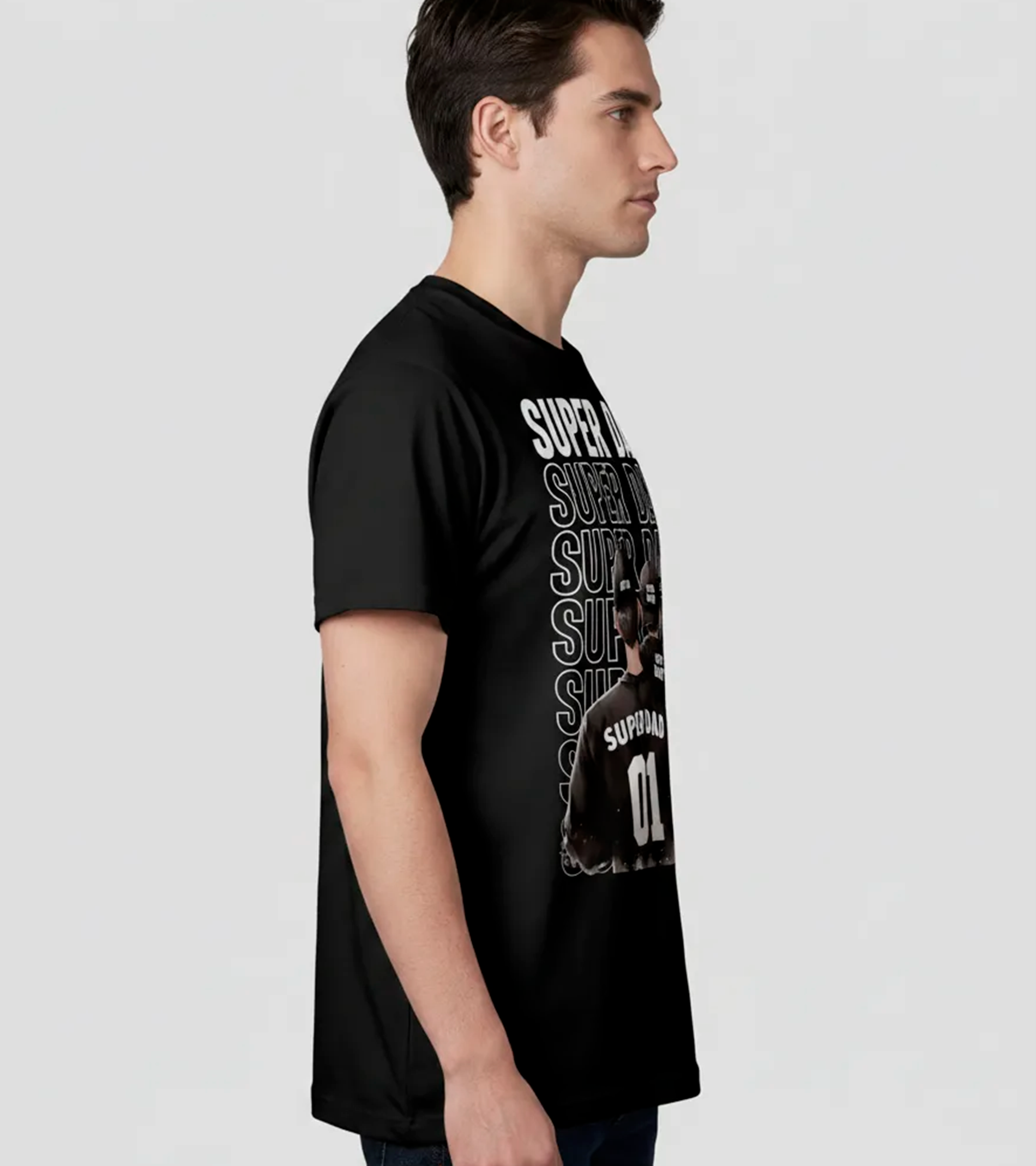 Polera Super Dad Baby - Dia Del Padre