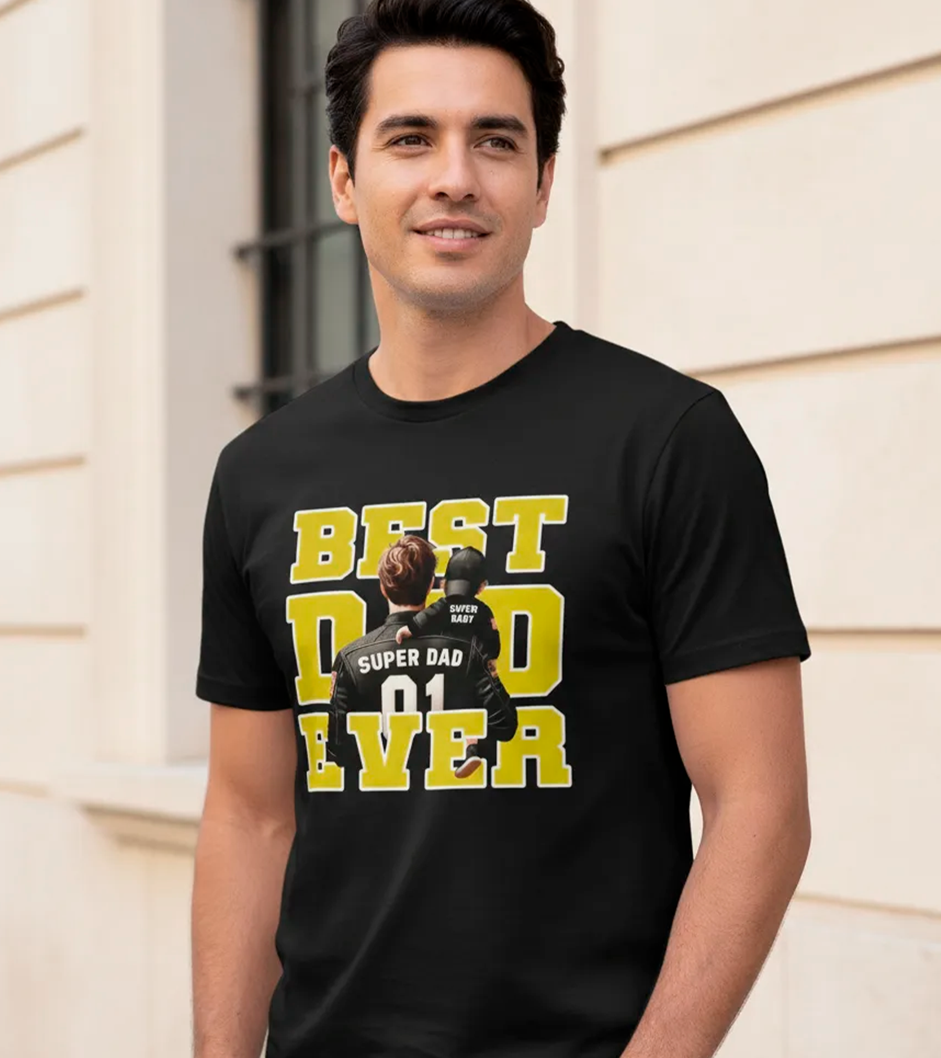 Polera Best Dad Ever - Dia Del Padre