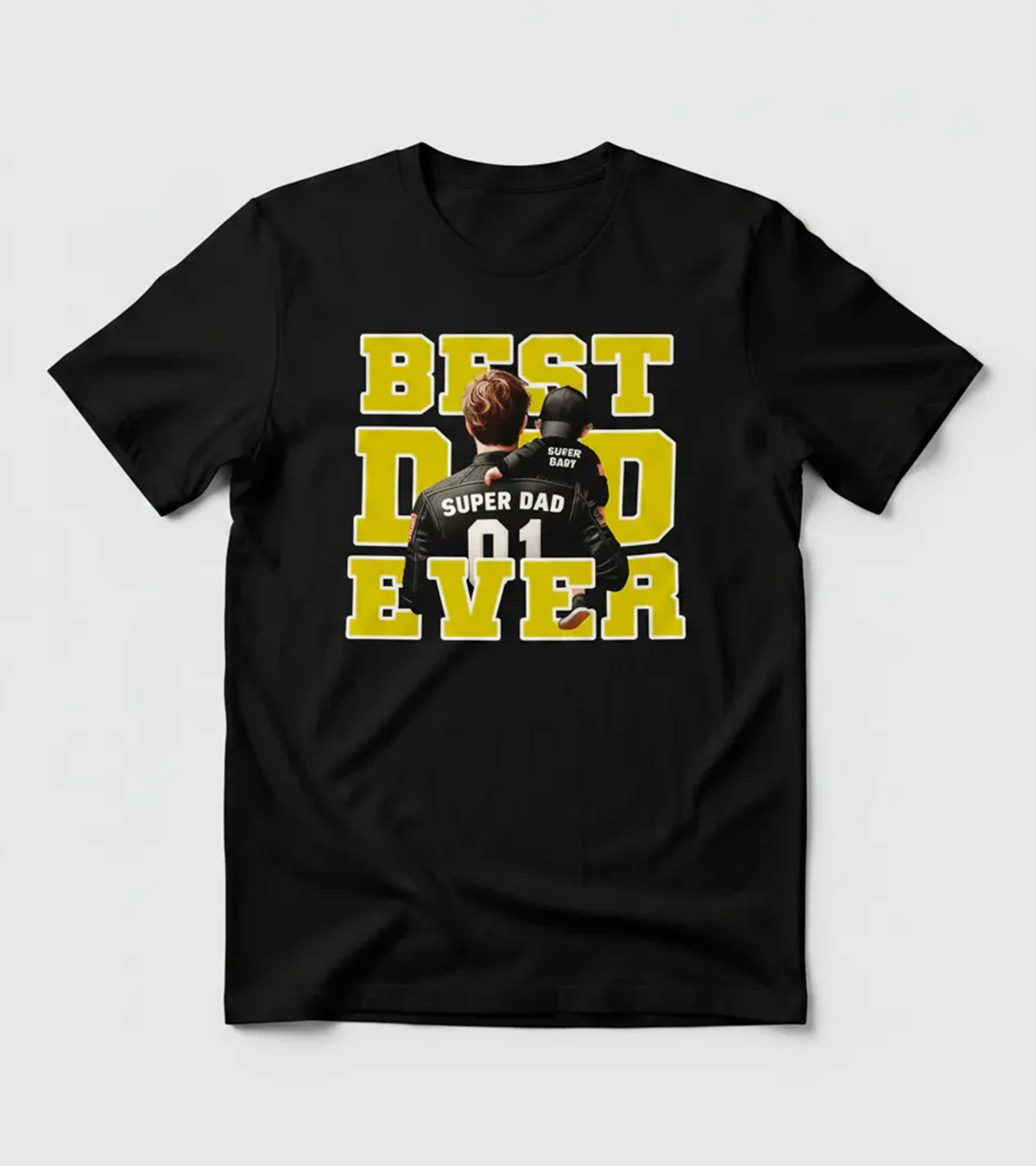 Polera Best Dad Ever - Dia Del Padre