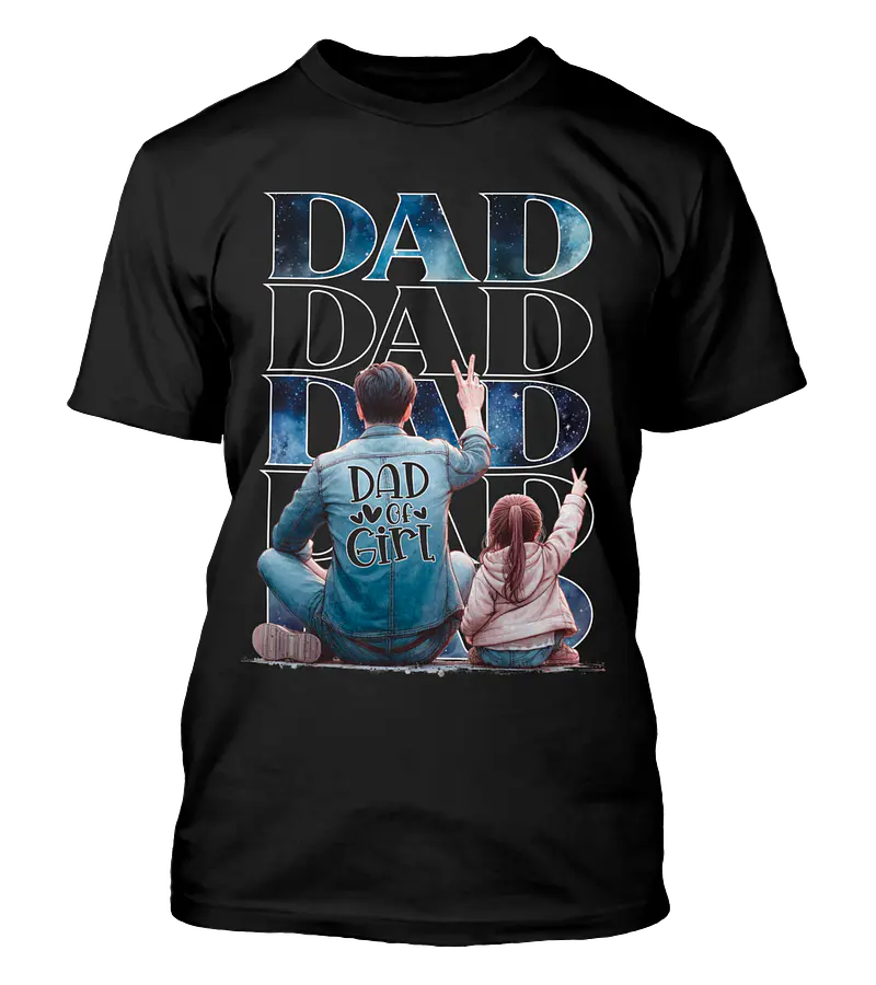 Polera Dad Of Girl - Dia Del Padre