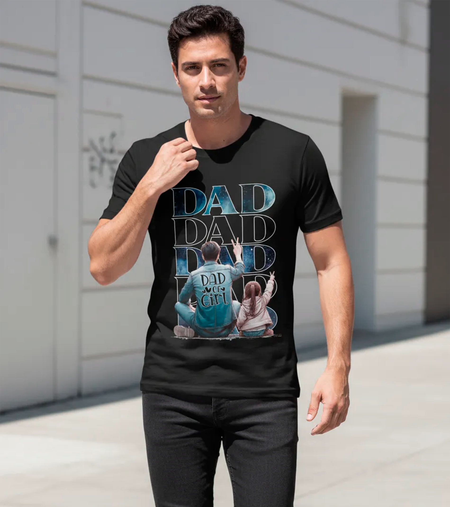 Polera Dad Of Girl - Dia Del Padre