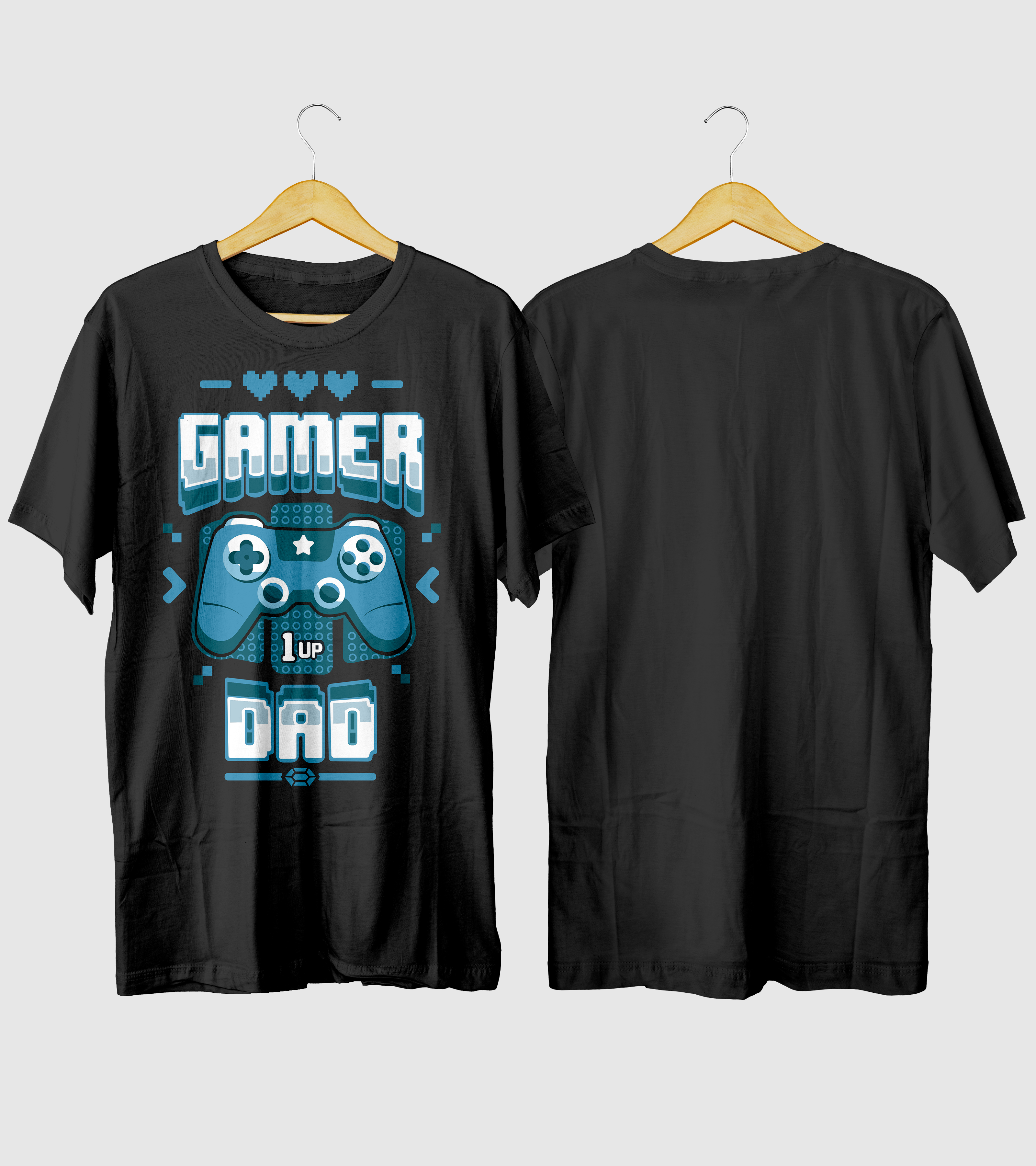 Polera Gamer Dad - Dia Del Padre