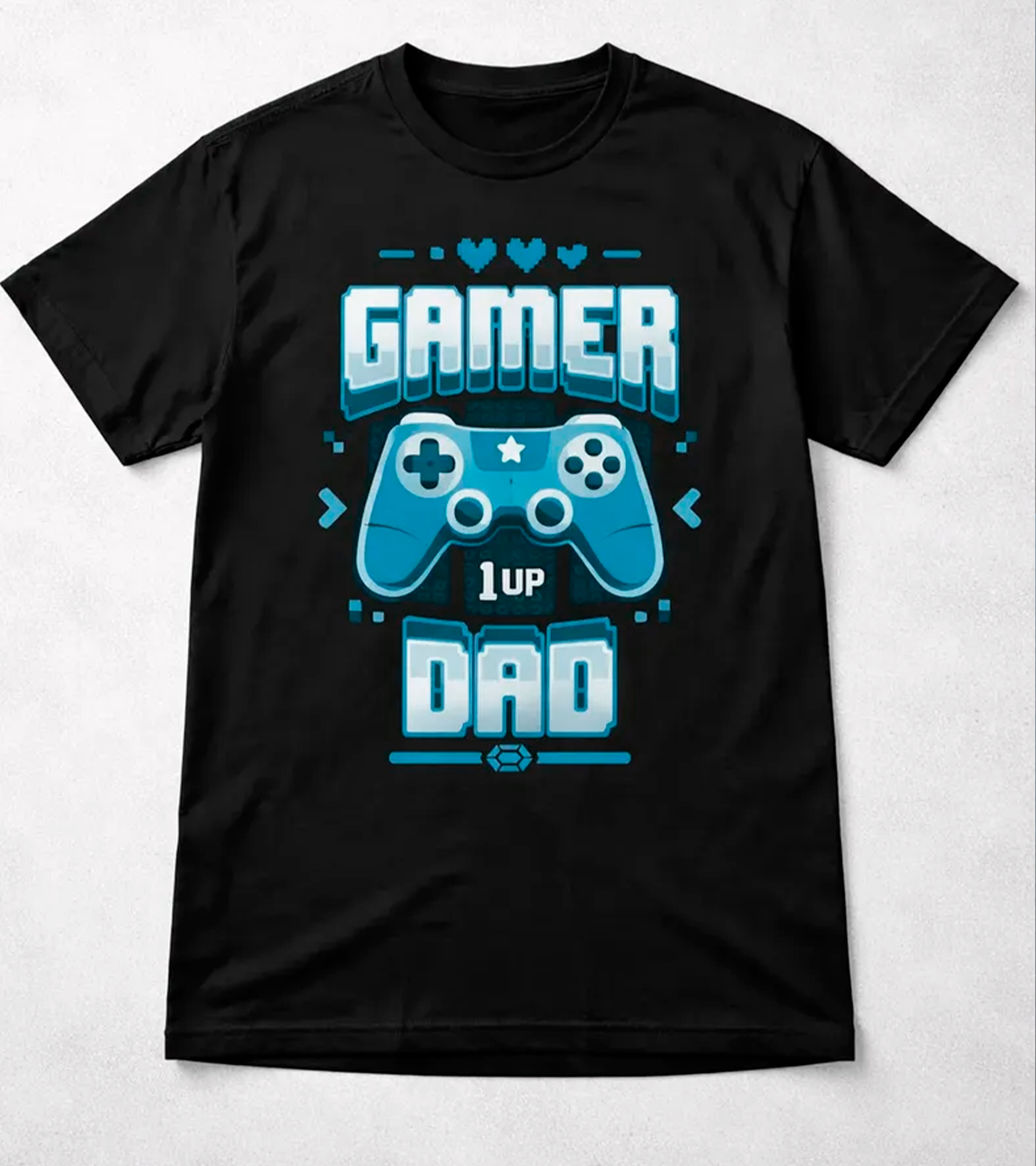 Polera Gamer Dad - Dia Del Padre