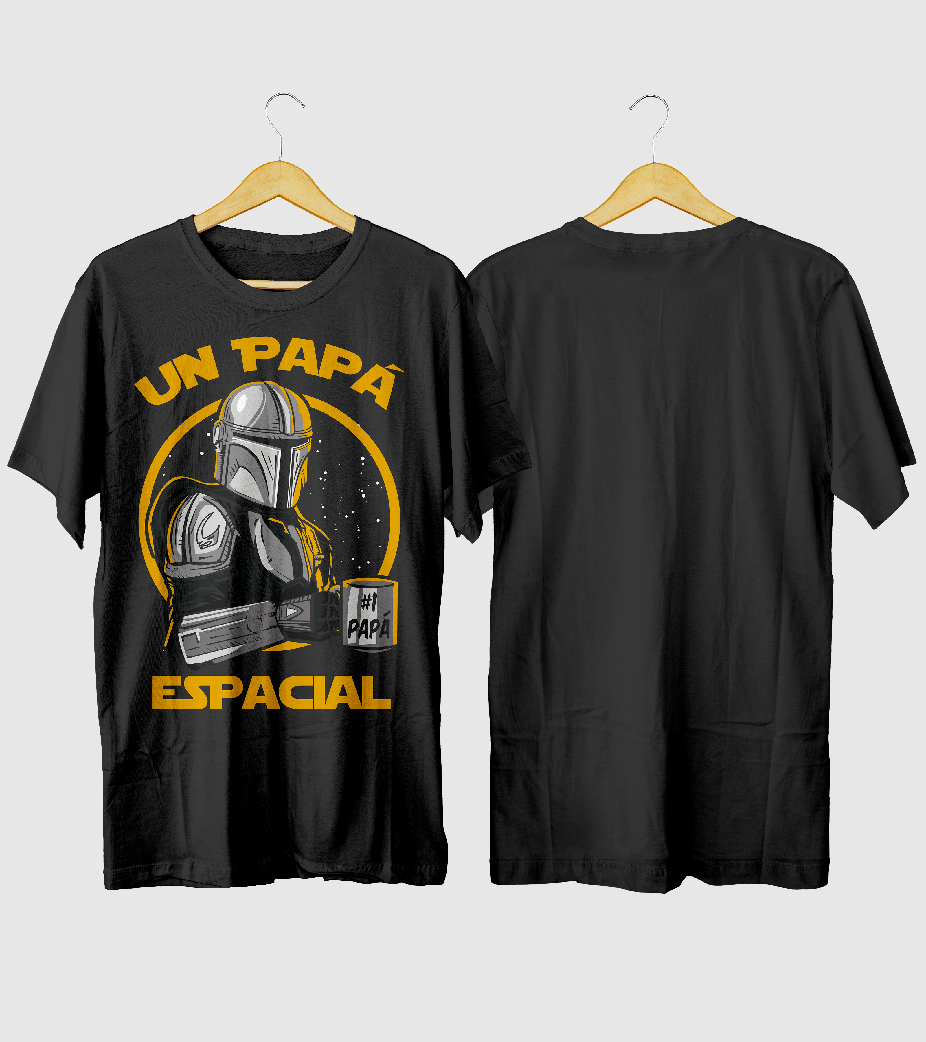Polera Papá Espacial - Dia Del Padre
